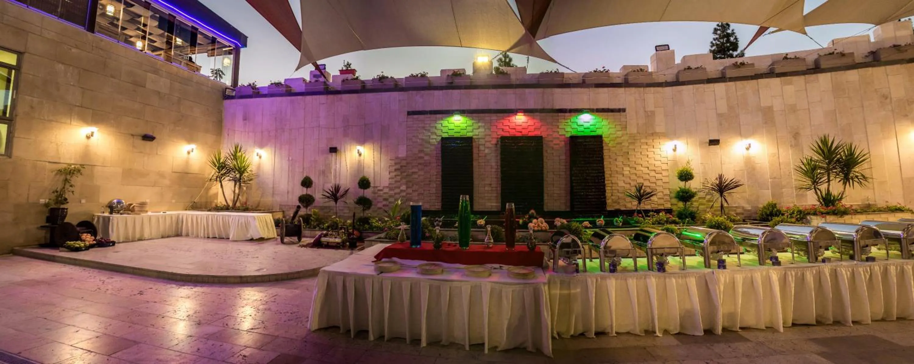 Food and drinks in Olive Tree Amman