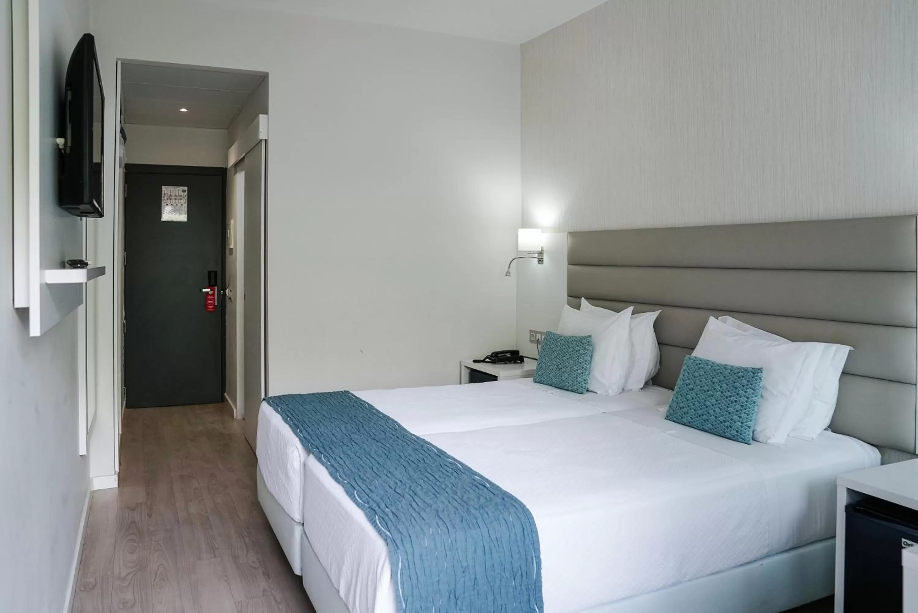 Bed in Carvi Beach Hotel