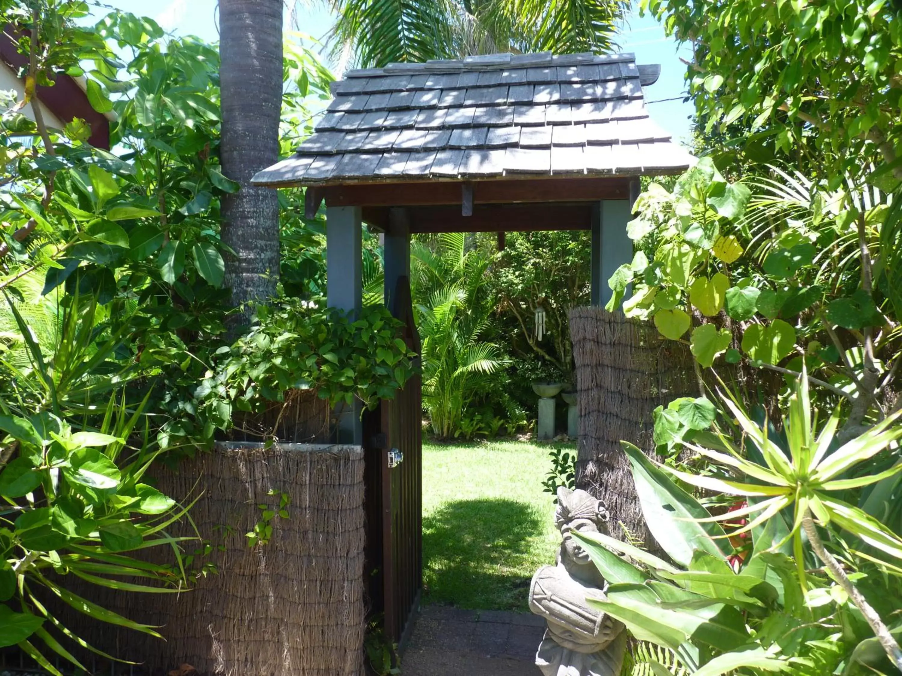 Garden in Tallow Beach Motel