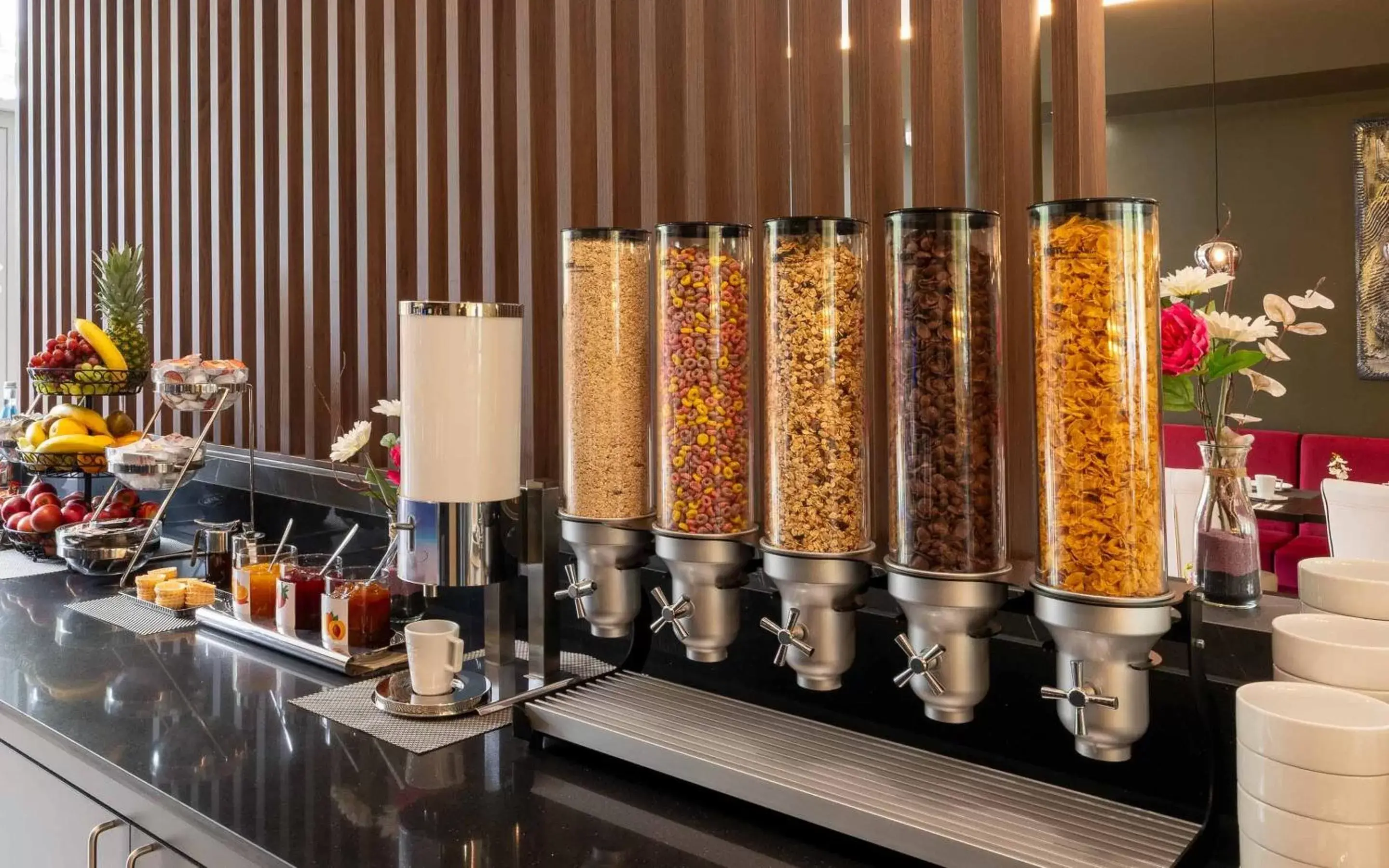 Buffet breakfast in PLAZA Premium Karlsruhe Buffet breakfast in PLAZA Premium Karlsruhe