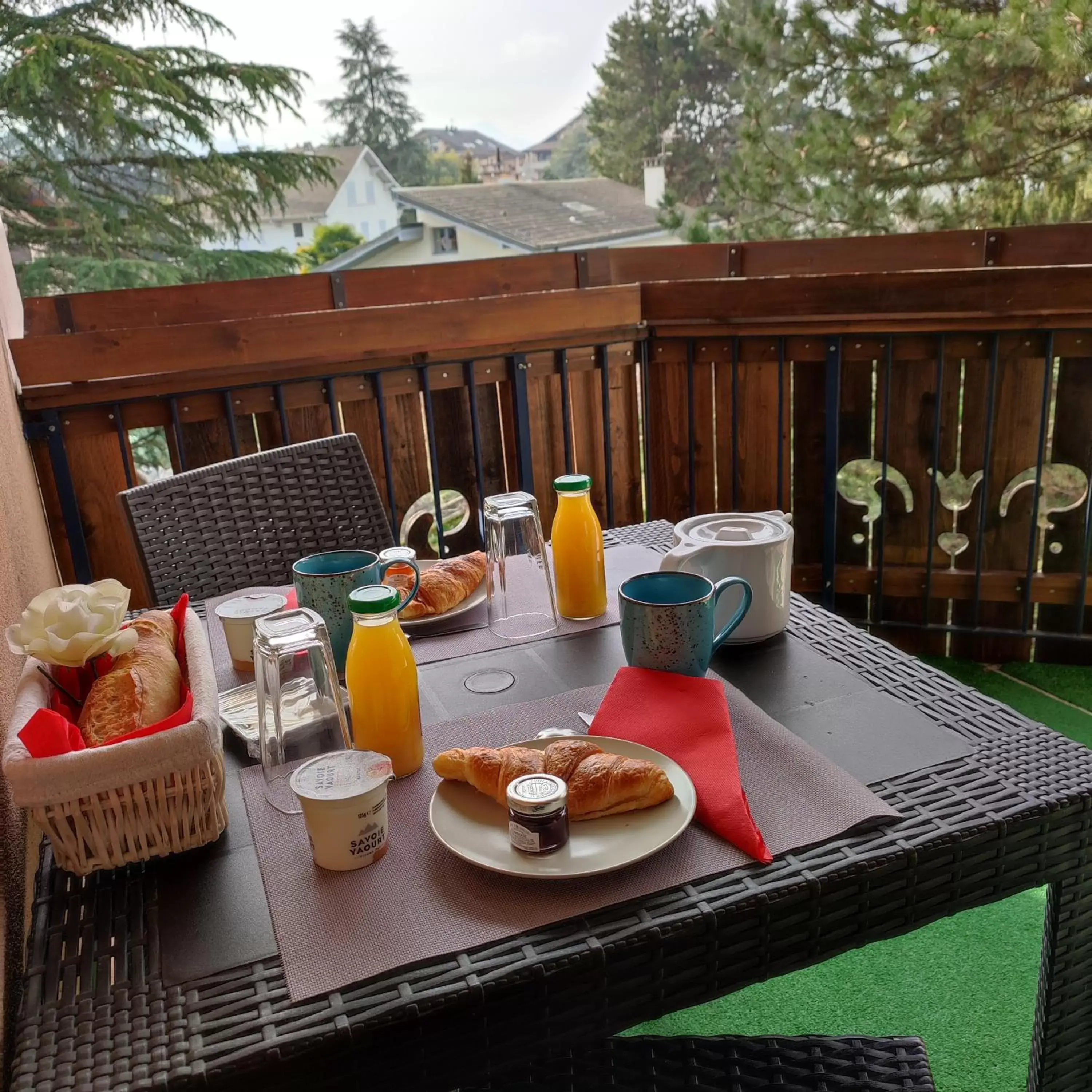 Breakfast in Résidence Côté Chalet