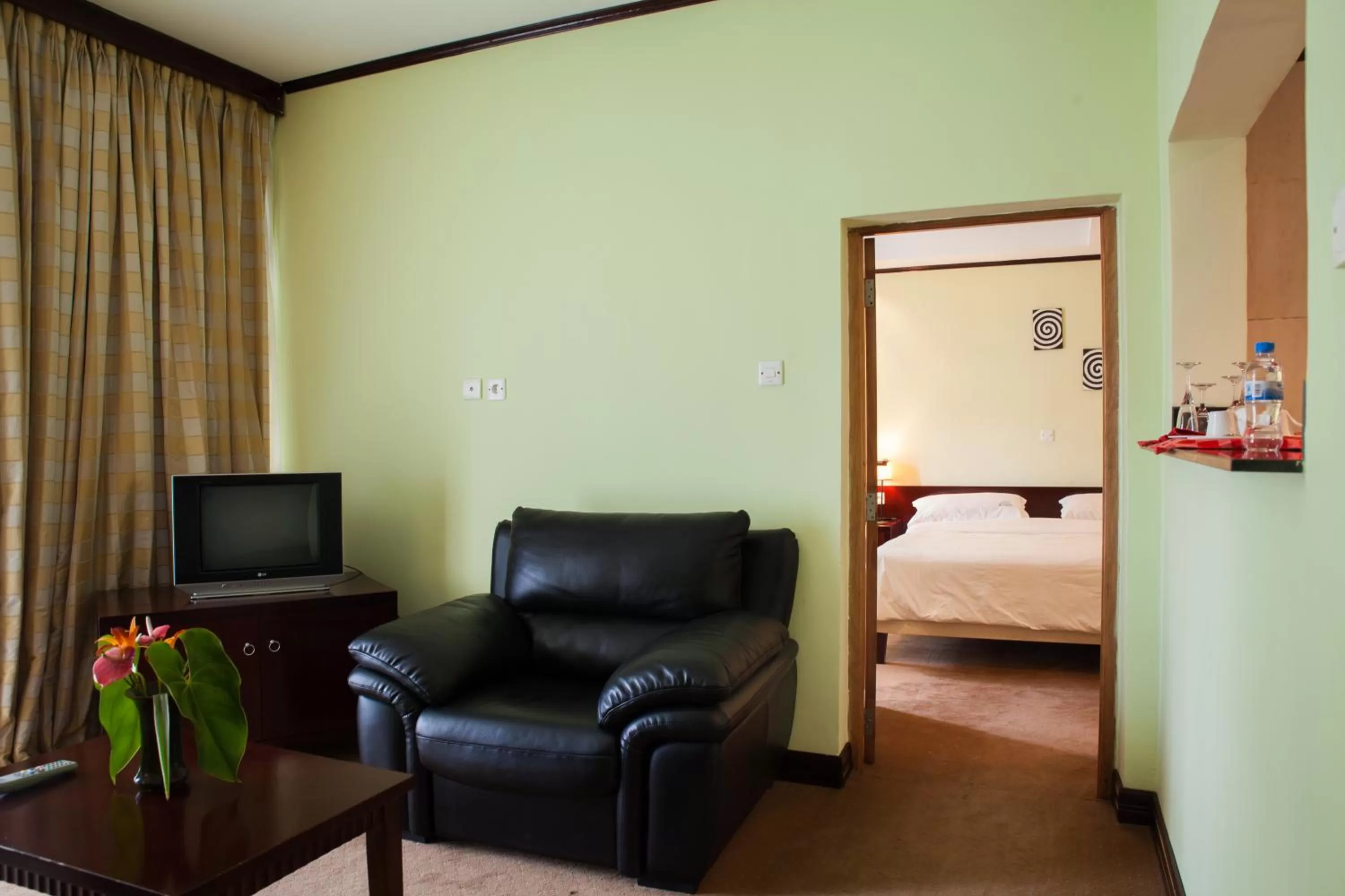 Living room, Seating Area in Gorillas Lake Kivu Hotel