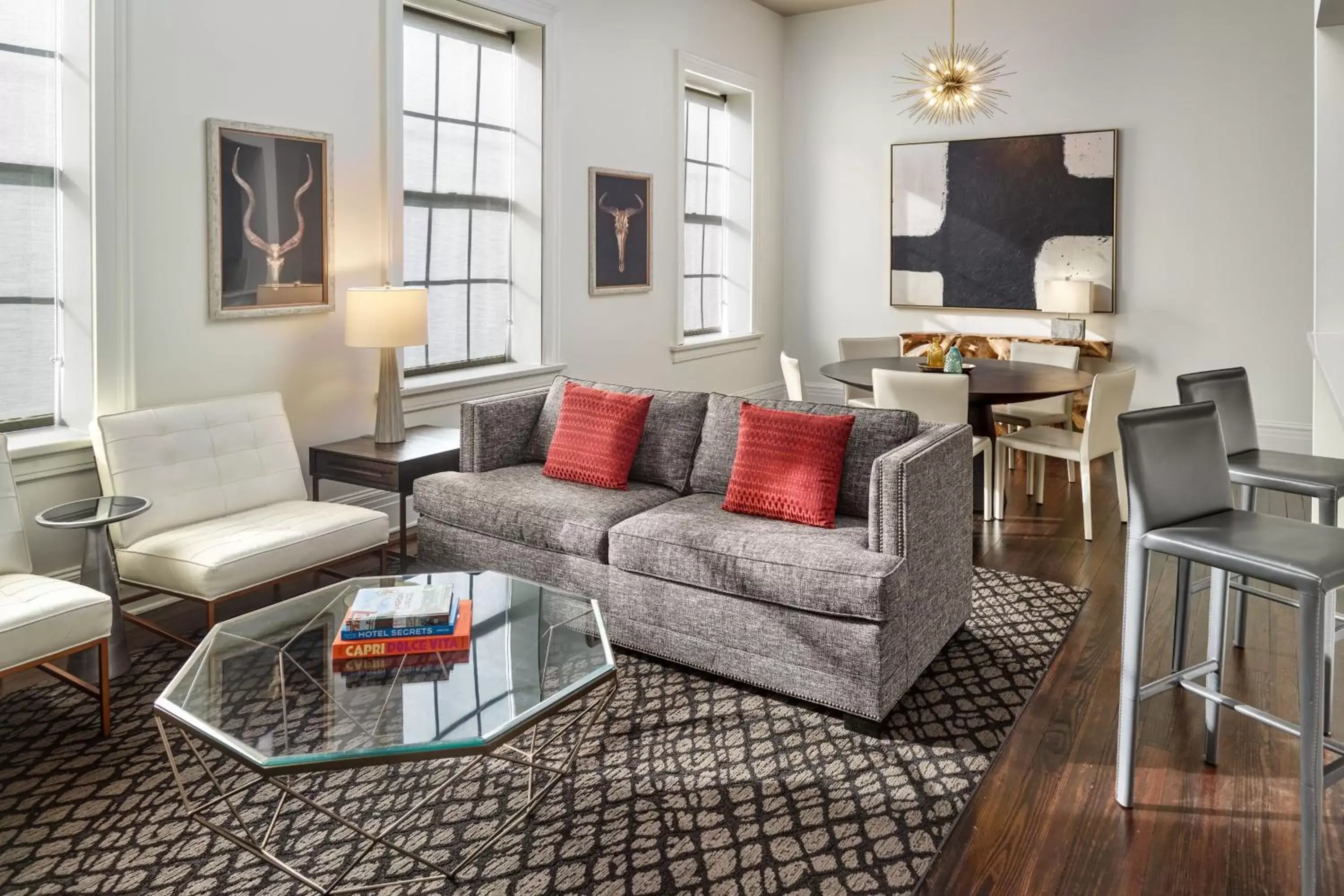 Living room, Seating Area in The Tremont House, Galveston, a Tribute Portfolio Hotel