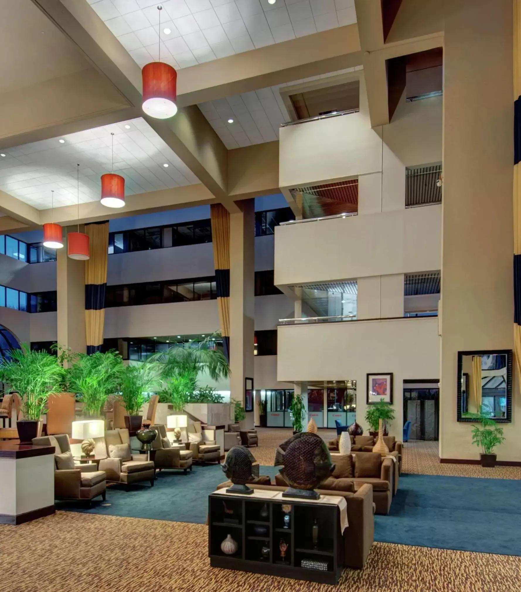 Lobby or reception in Embassy Suites by Hilton West Palm Beach Central