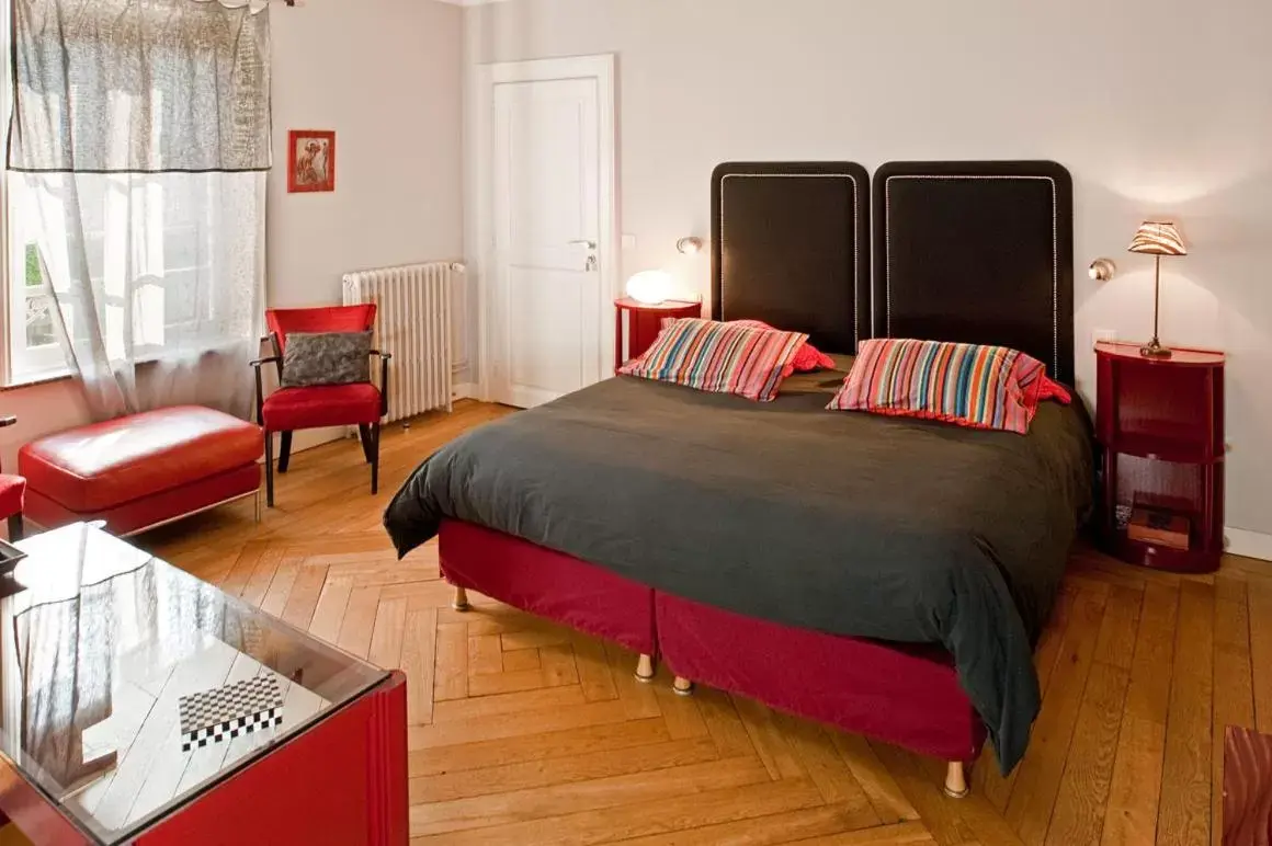 Photo of the whole room, Bed in Maison d'Hôte de Myon