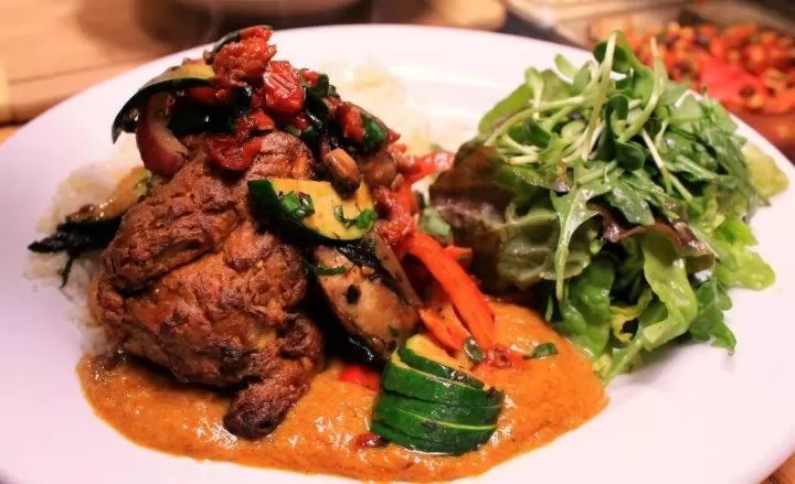 Food close-up, Food in Auberge Micro-Brasserie Le Baril Roulant