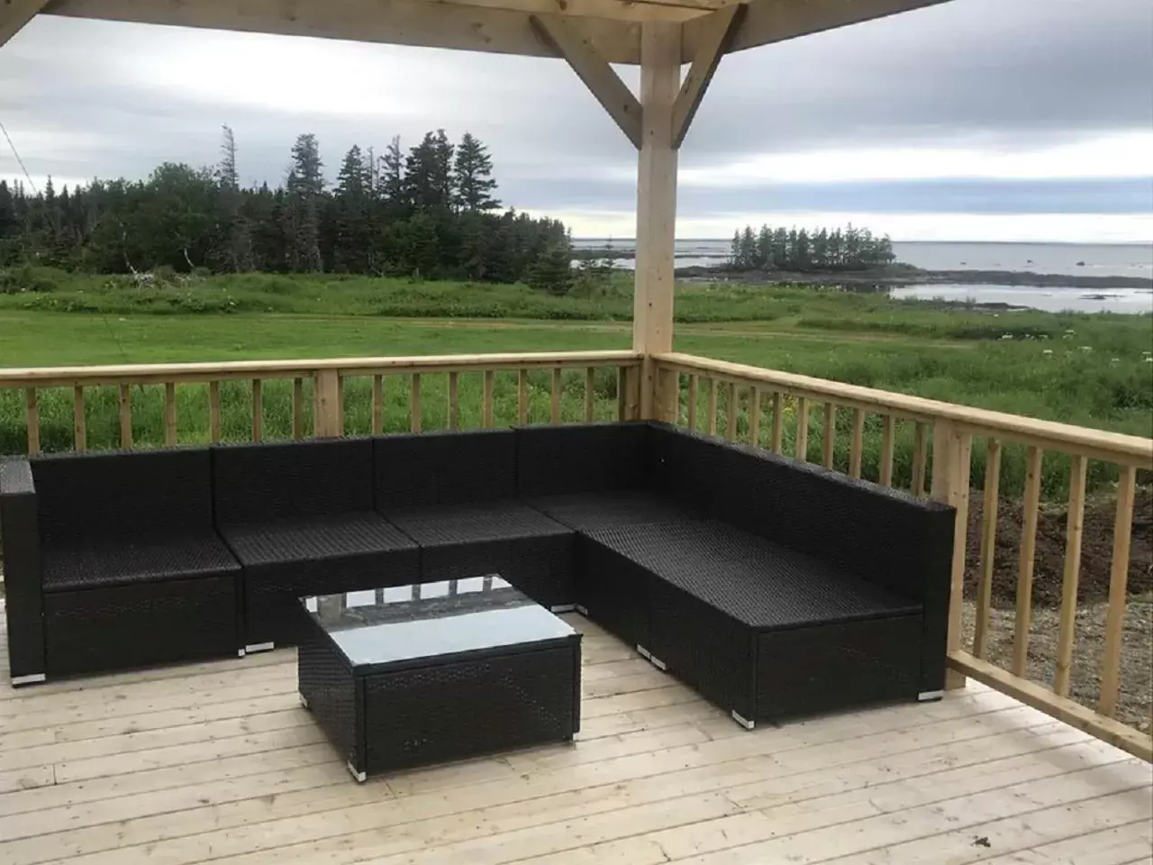 Balcony/Terrace in Viking Lodge Motel