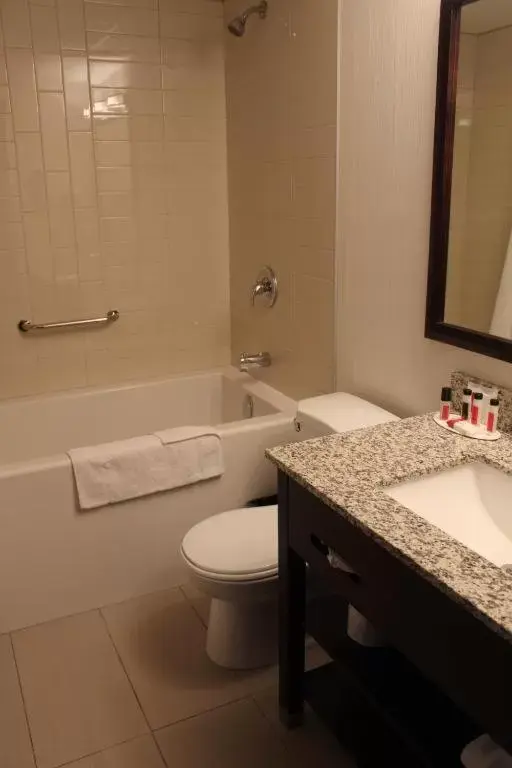 Bathroom in Ramada Plaza by Wyndham Regina Downtown