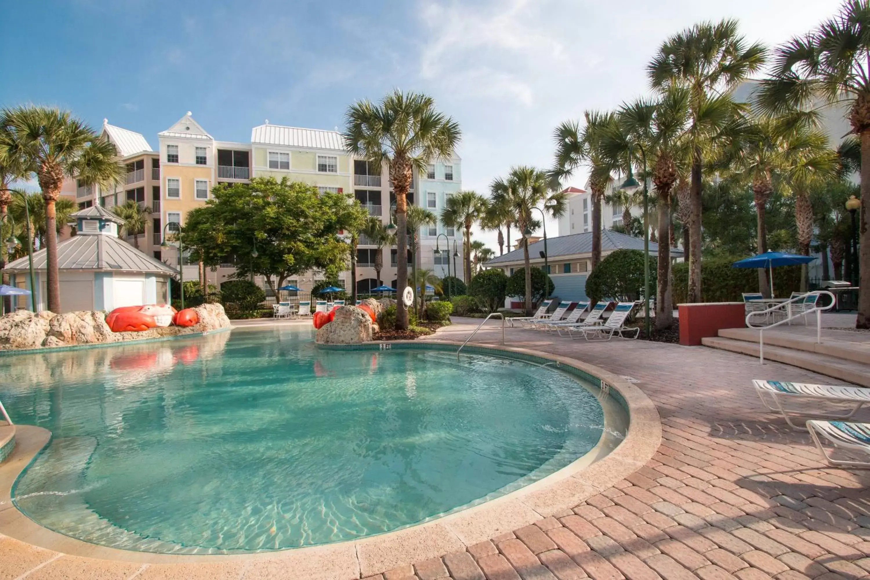 Swimming Pool in SpringHill Suites by Marriott Orlando Lake Buena Vista South