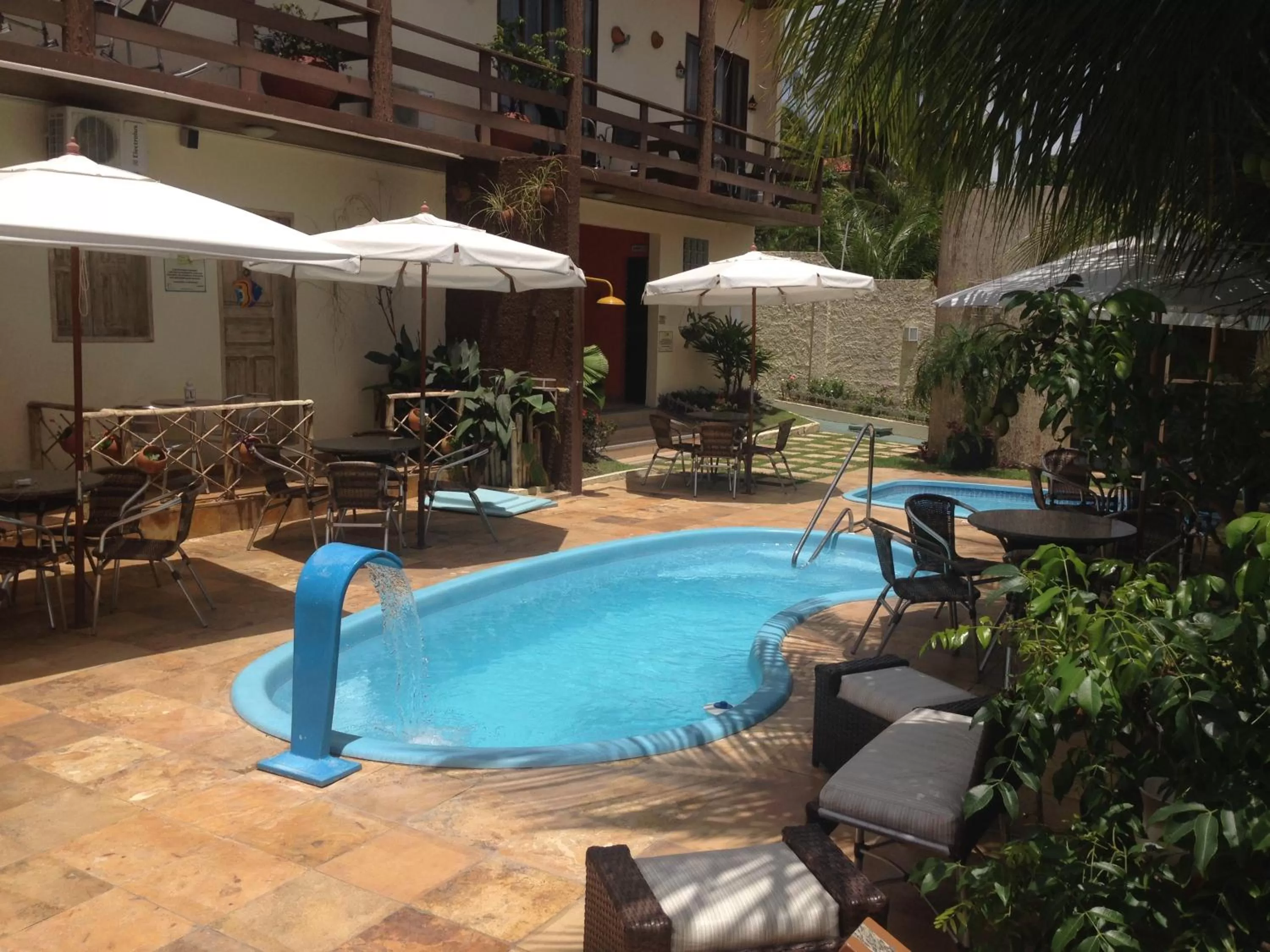 Swimming pool in Pousada Recanto do Sal