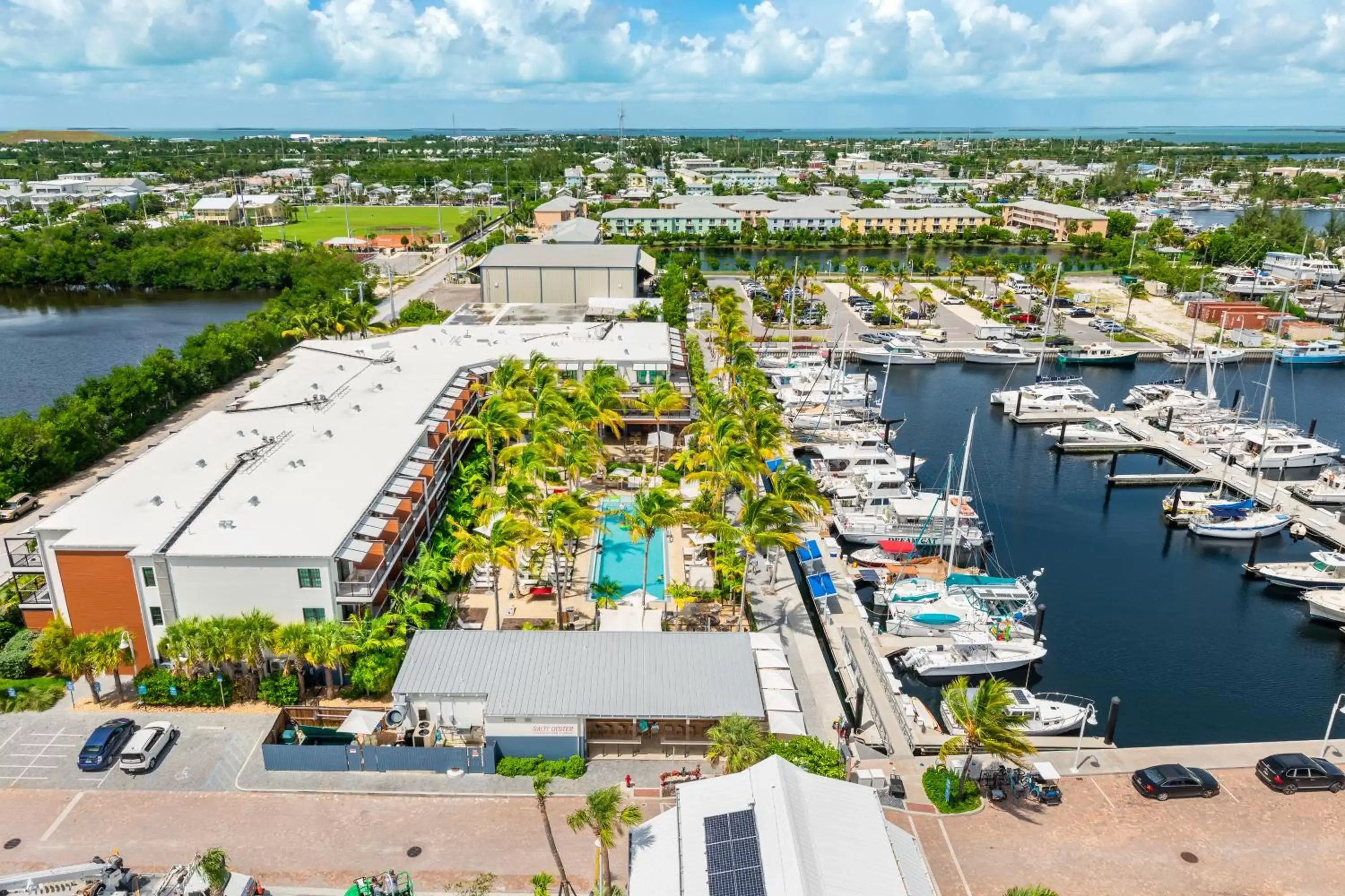 Property building, Bird's-eye View in The Perry Hotel & Marina Key West