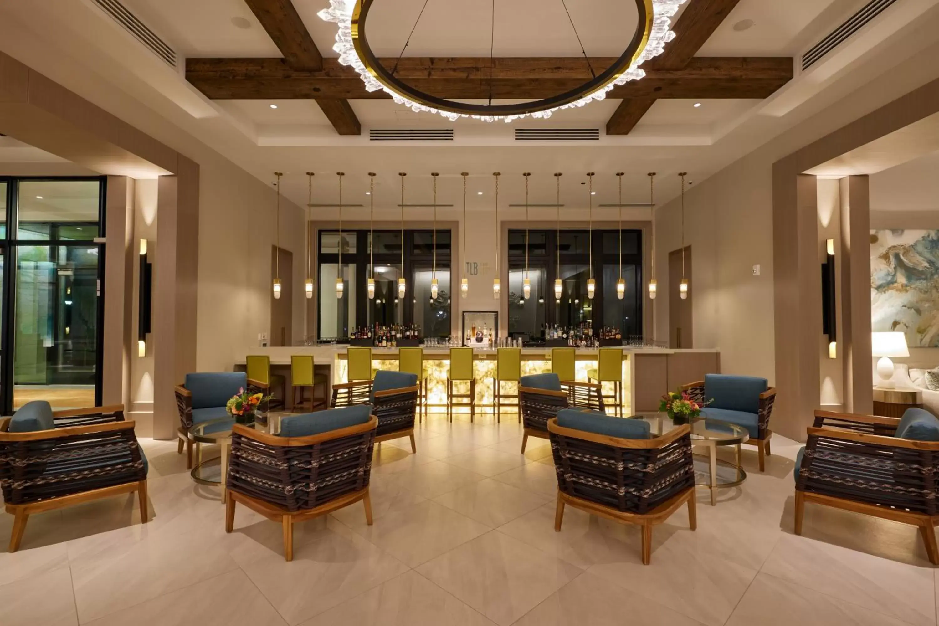 Lounge or bar, Lobby/Reception in Hotel Effie Sandestin