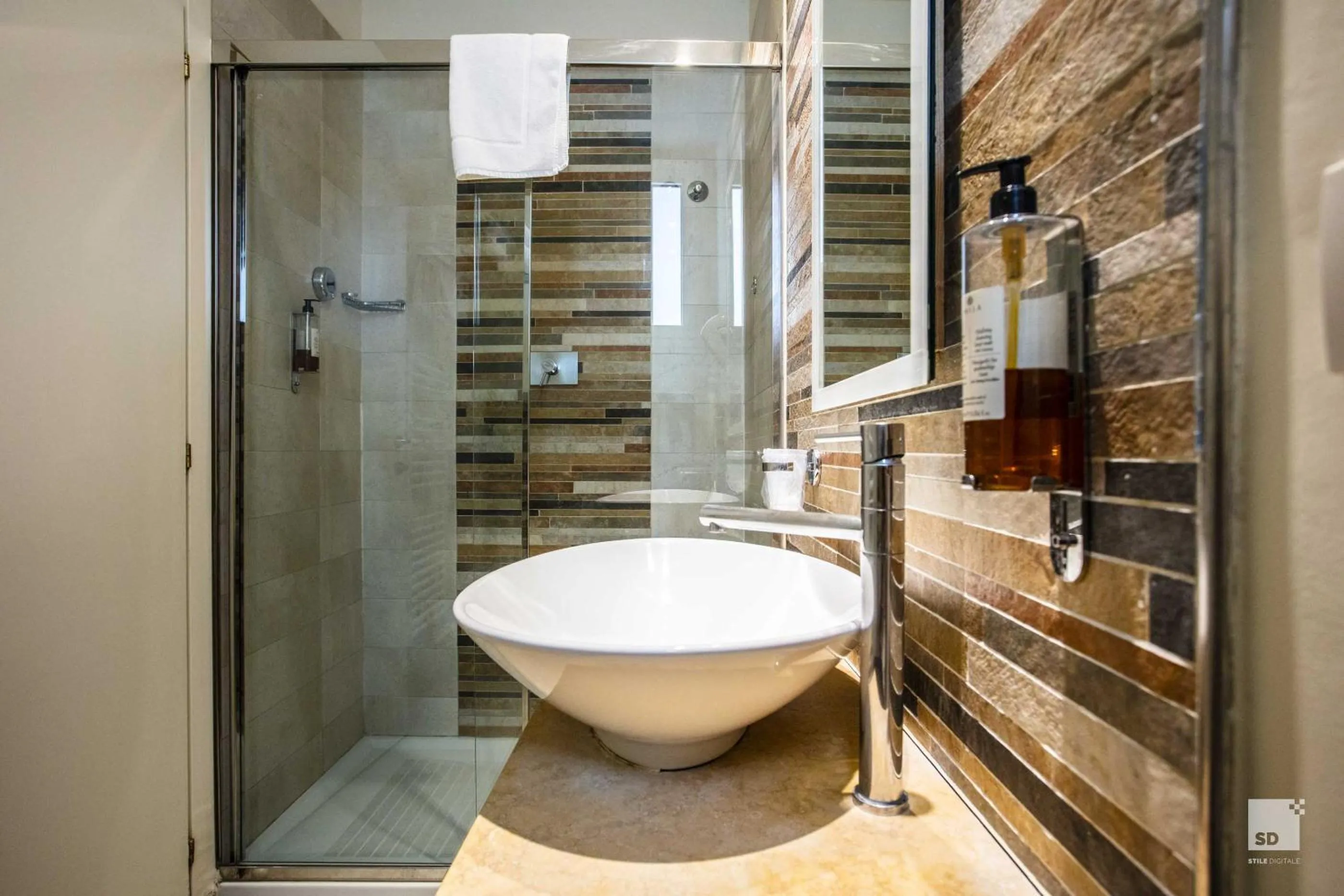 Bathroom in Hotel Regina Elena 57 & Oro Bianco SPA