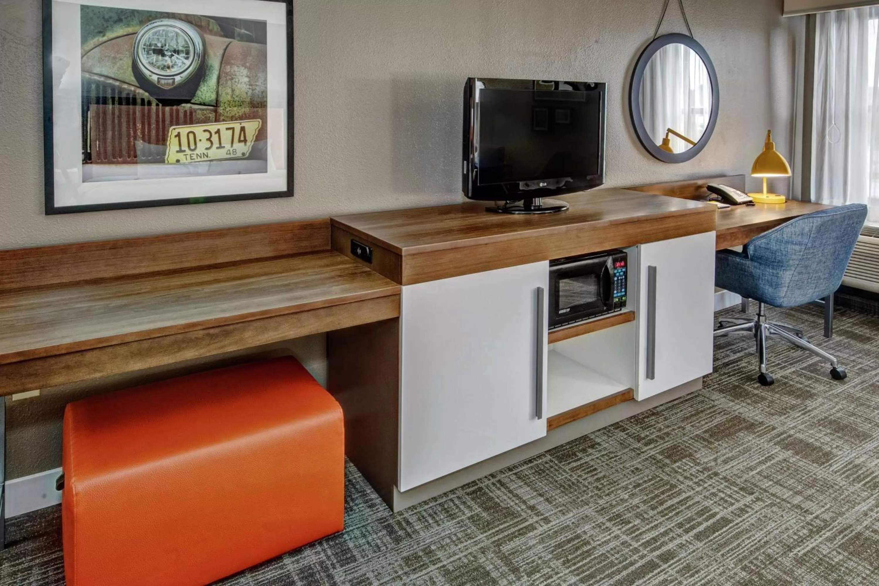 Bedroom in Hampton Inn Tullahoma