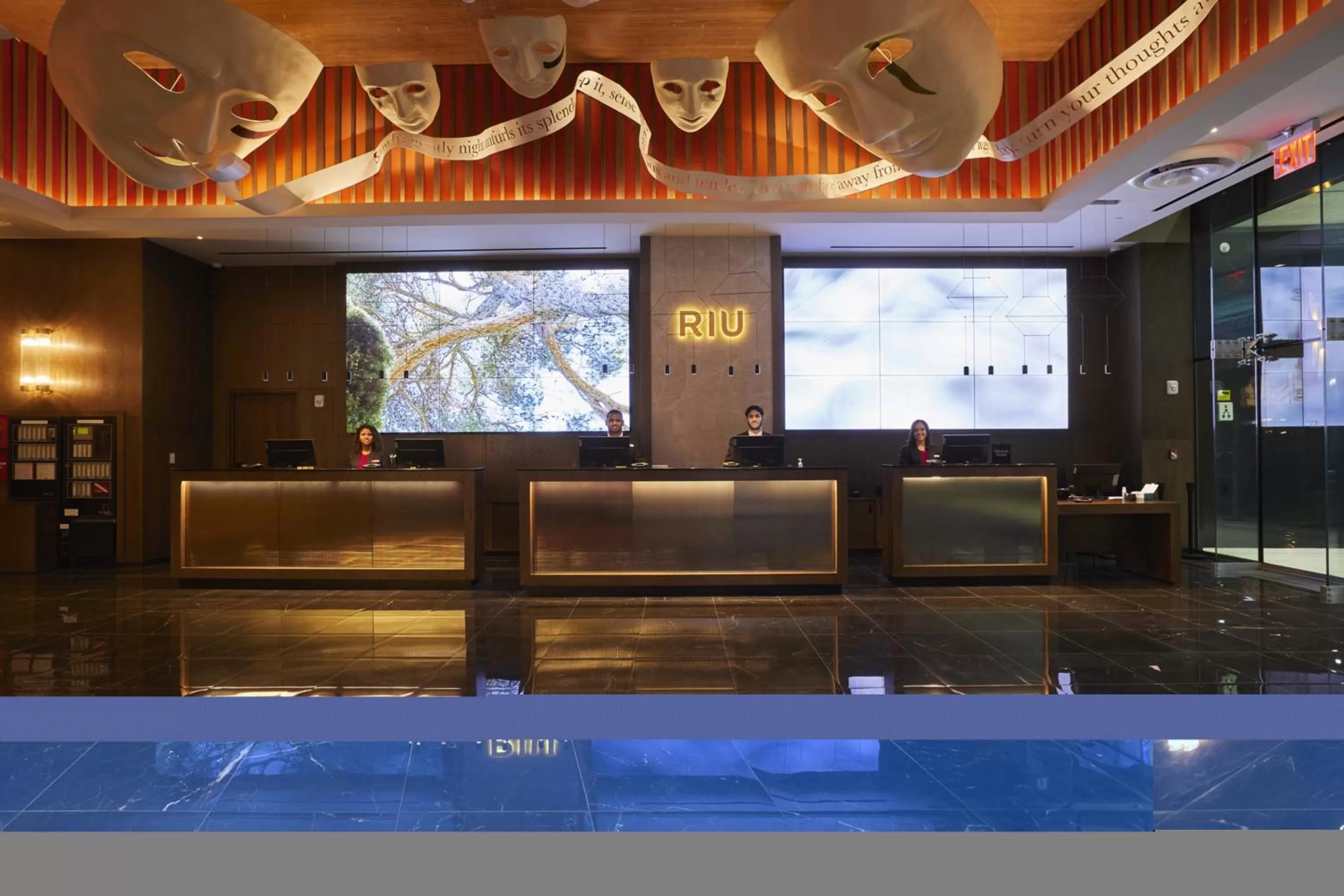 Lobby or reception in Riu Plaza Manhattan Times Square