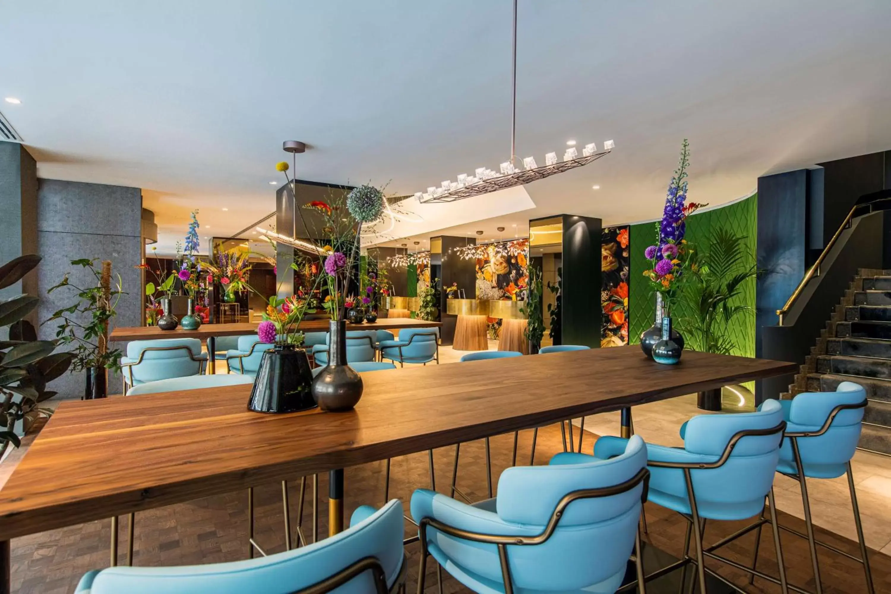 Lobby or reception, Lounge/Bar in NH Collection Amsterdam Flower Market