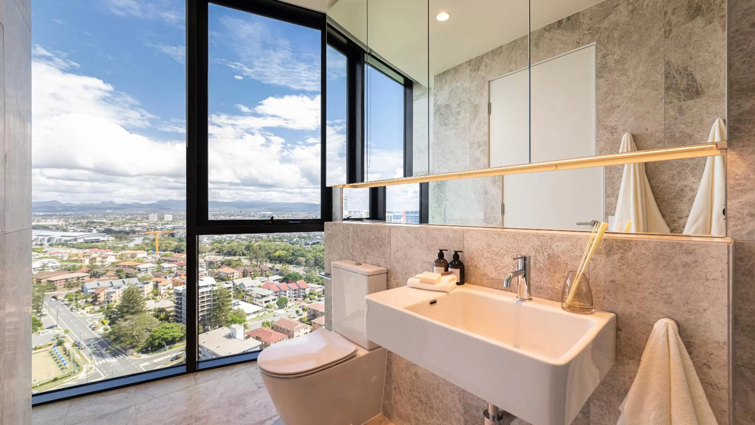 Bathroom in Vue Broadbeach - Official