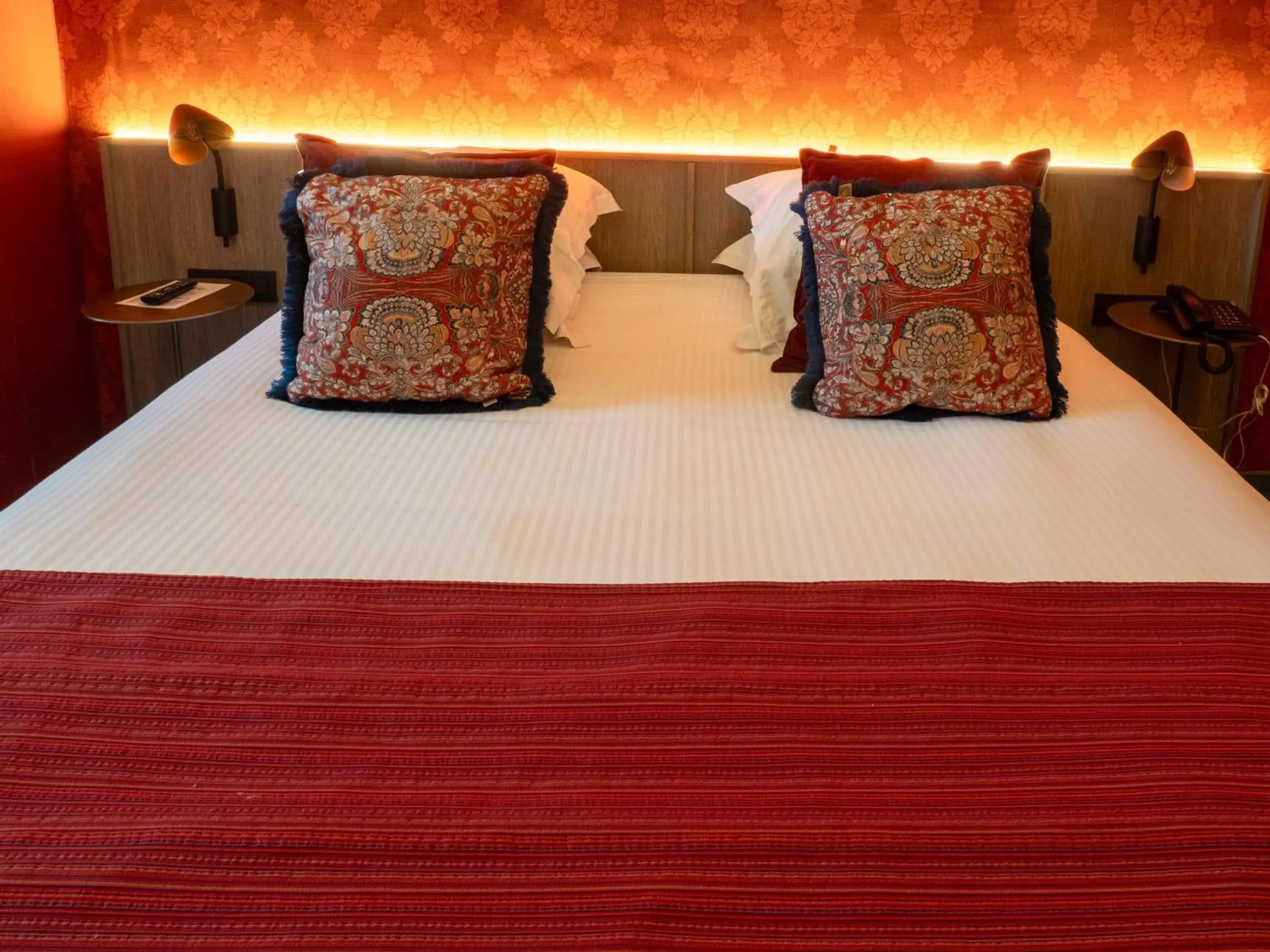 Bed in Hotel Gravensteen