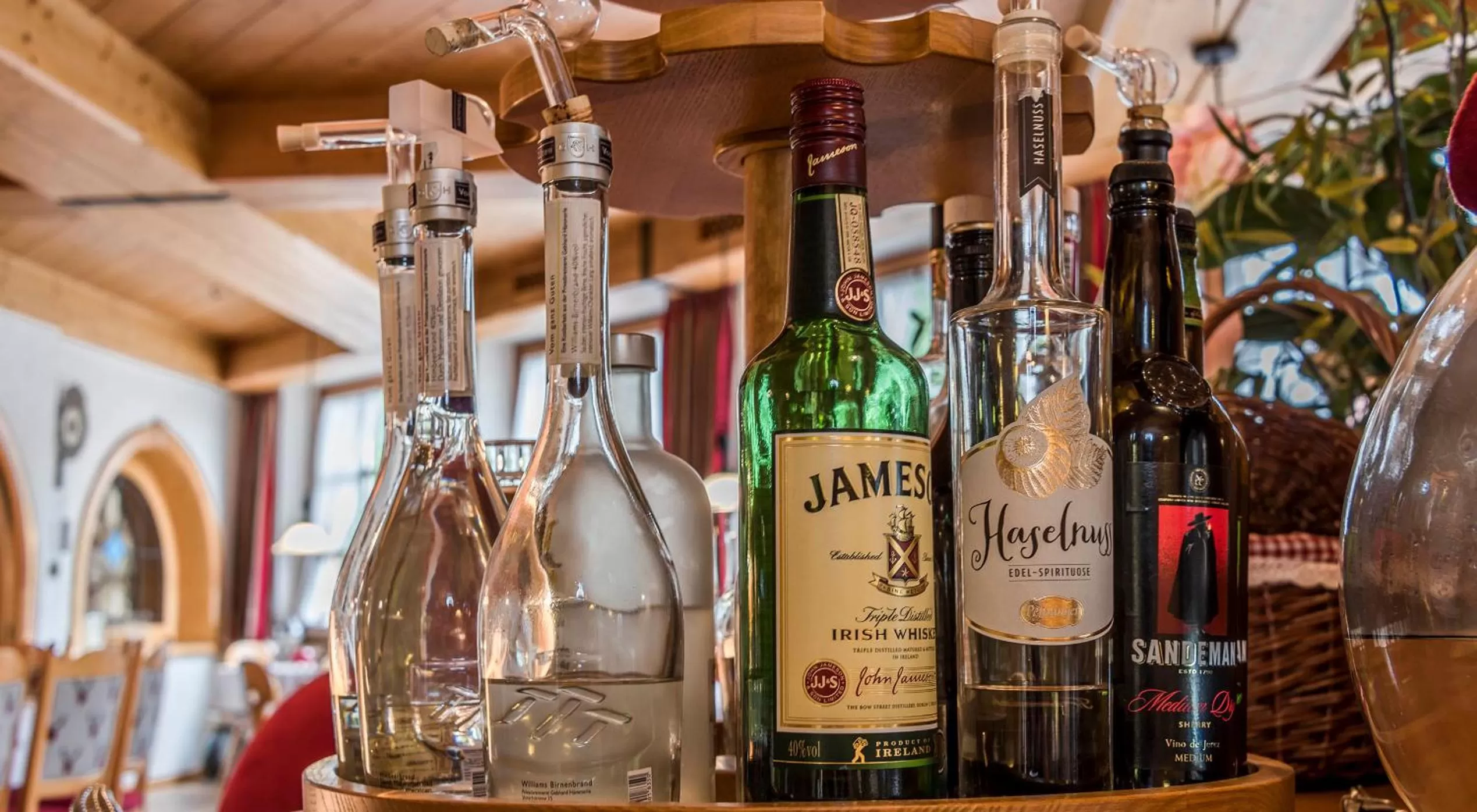 Alcoholic drinks in Hotel Mutz Garni