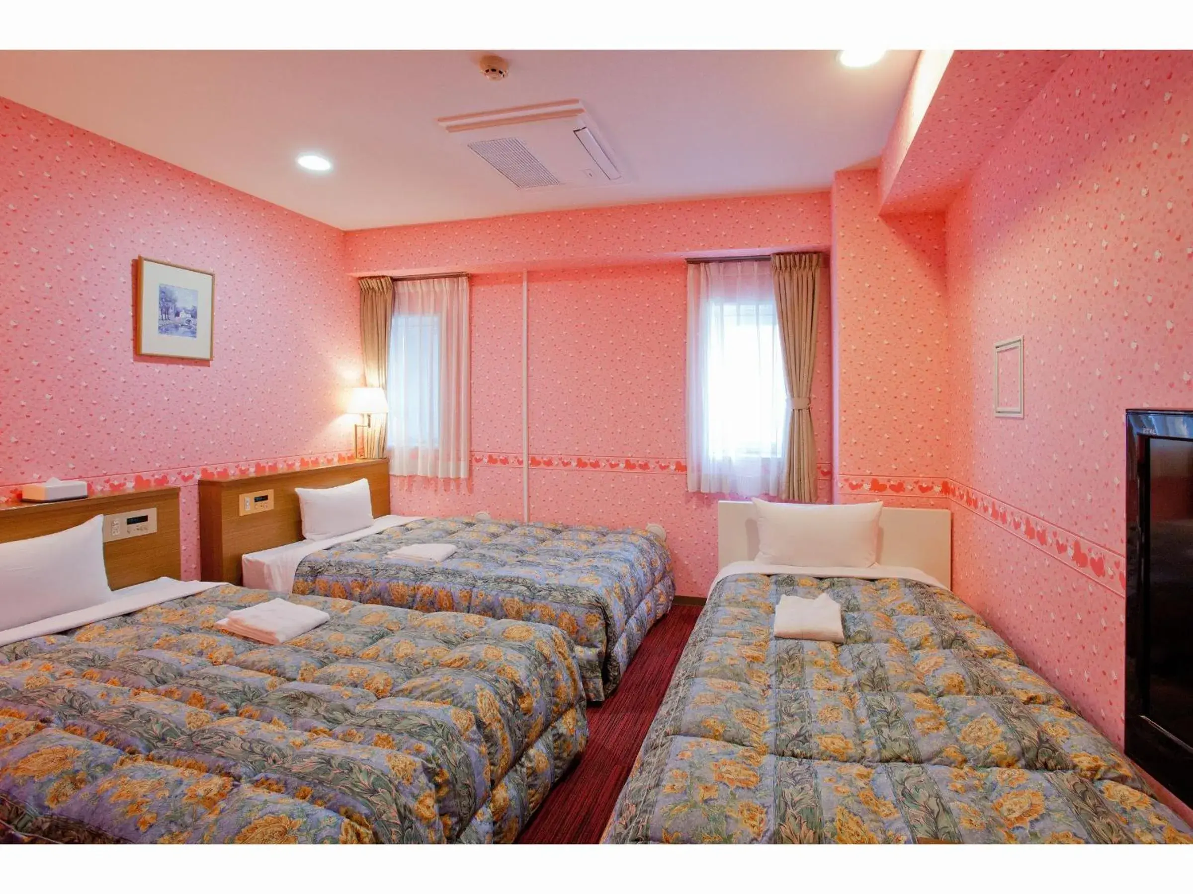 Bedroom, Bed in Benikea Calton Hotel Fukuoka Tenjin