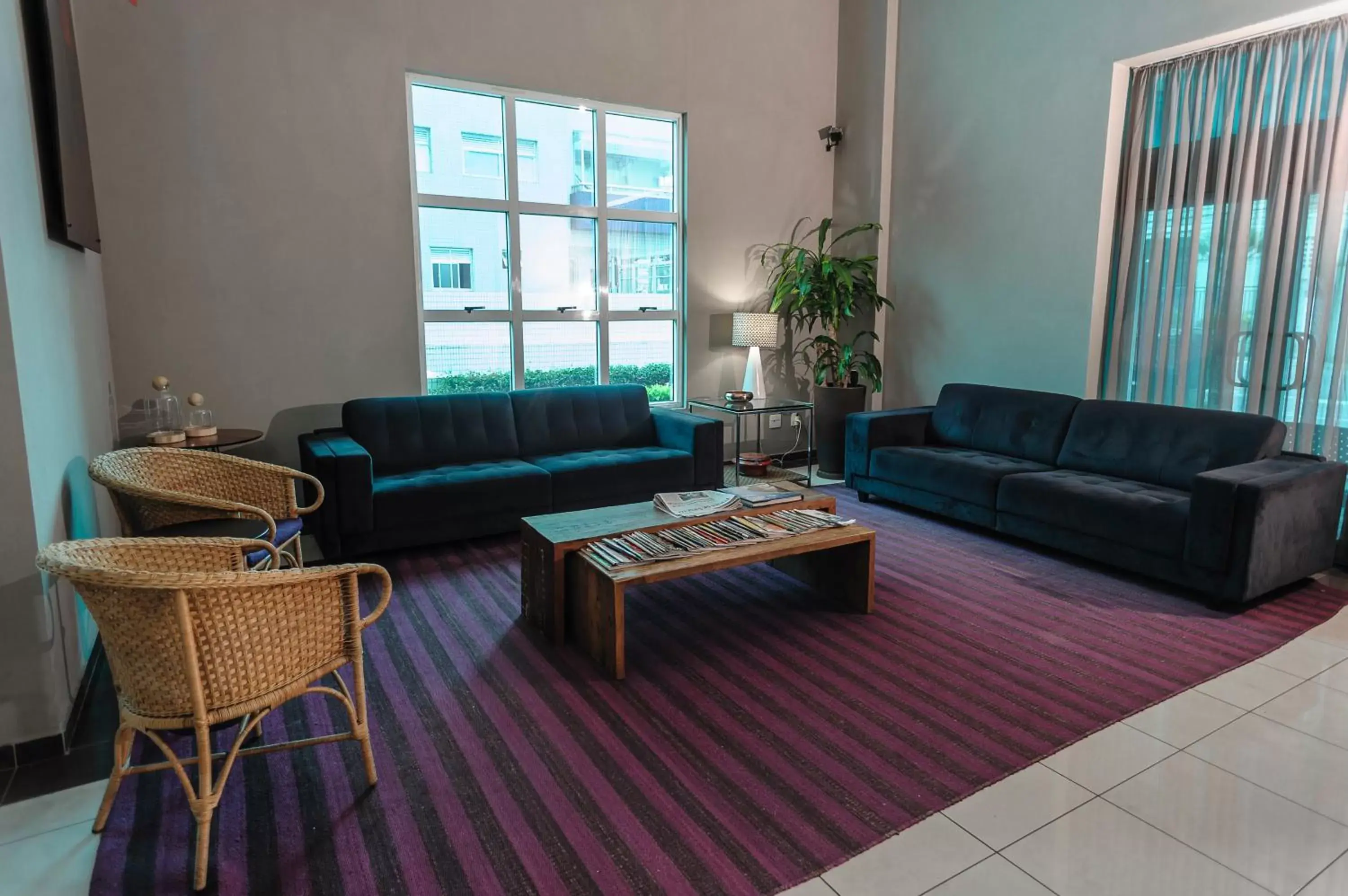 Lobby or reception in Hotel The Premium Lobby or reception in Hotel The Premium