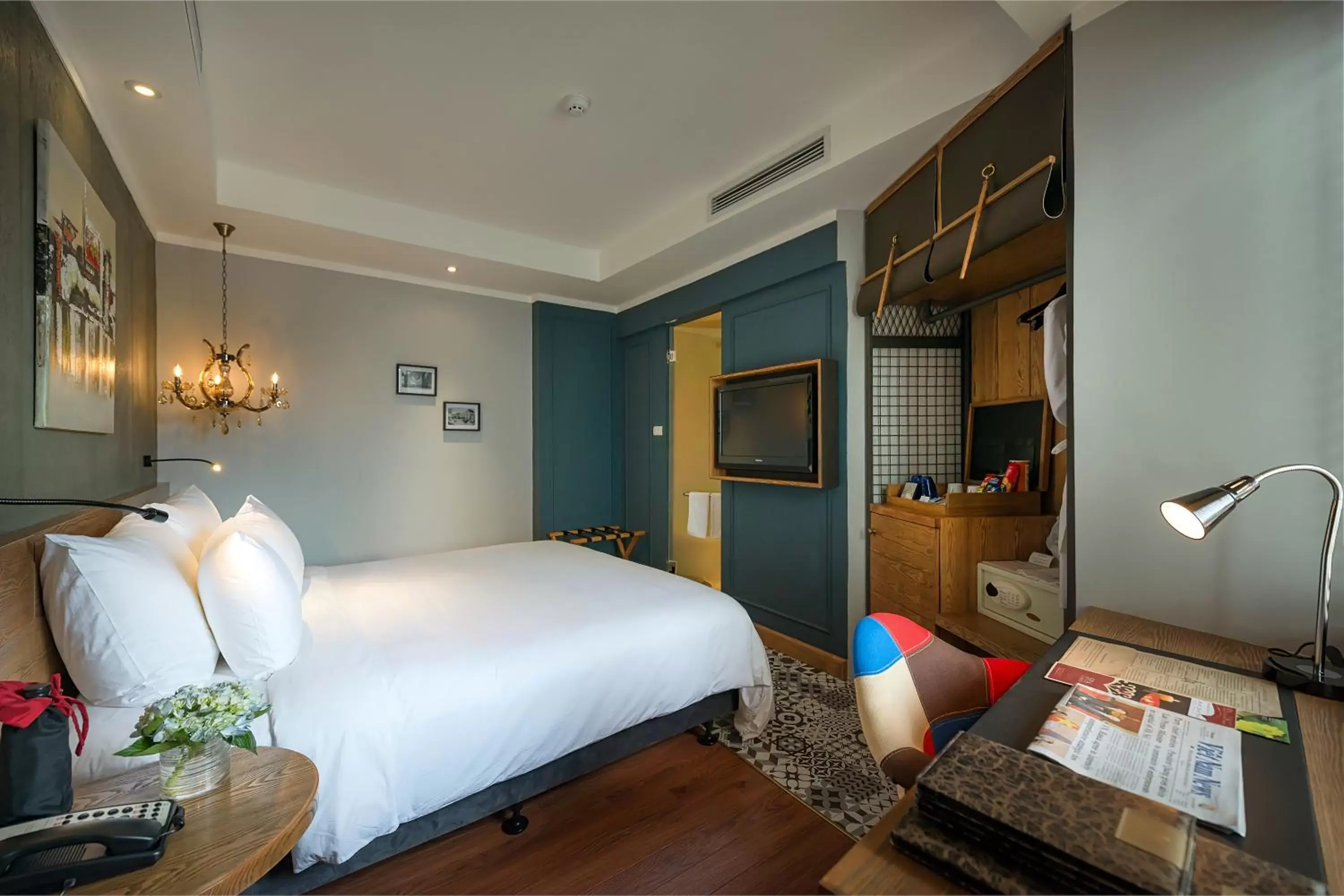 Bedroom, Bed in Bespoke Trendy Hotel Hanoi Bedroom, Bed in Bespoke Trendy Hotel Hanoi