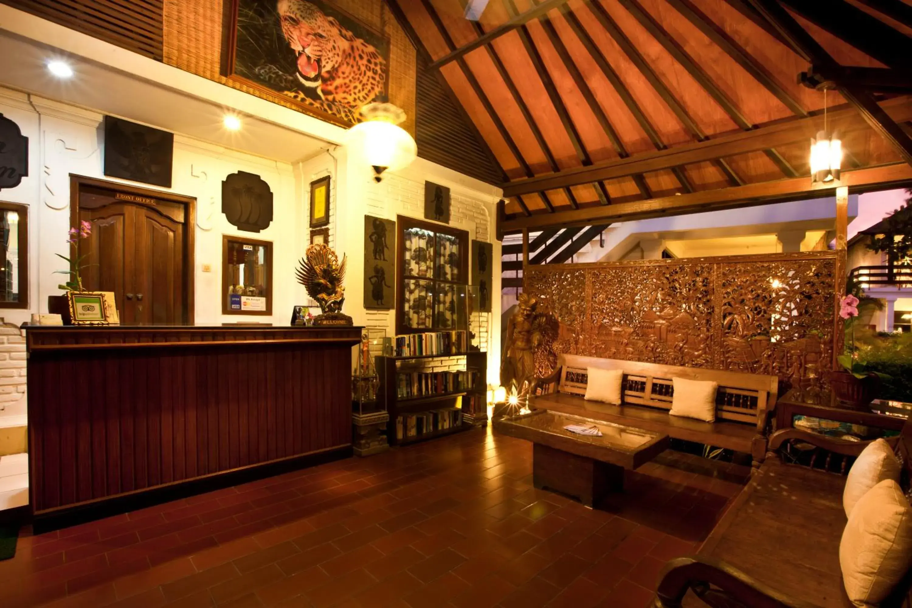 Lobby or reception, Lobby/Reception in Hotel Palm Garden Bali