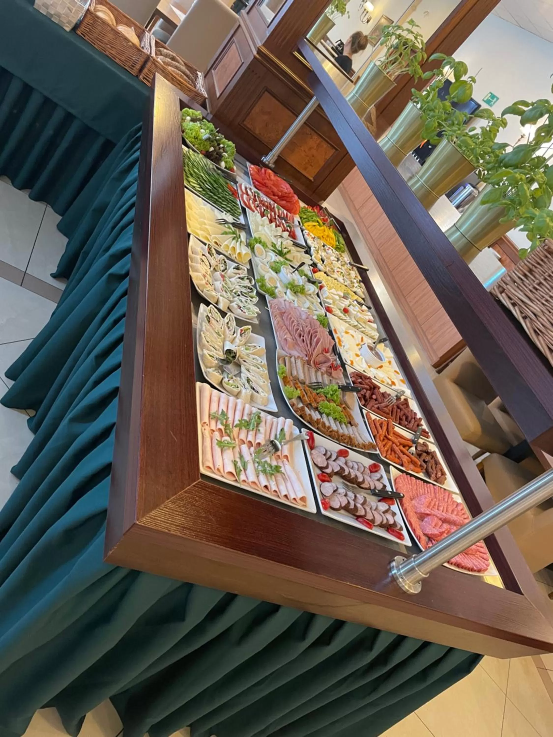 Buffet breakfast in Hotel Great Polonia Conrad Kraków