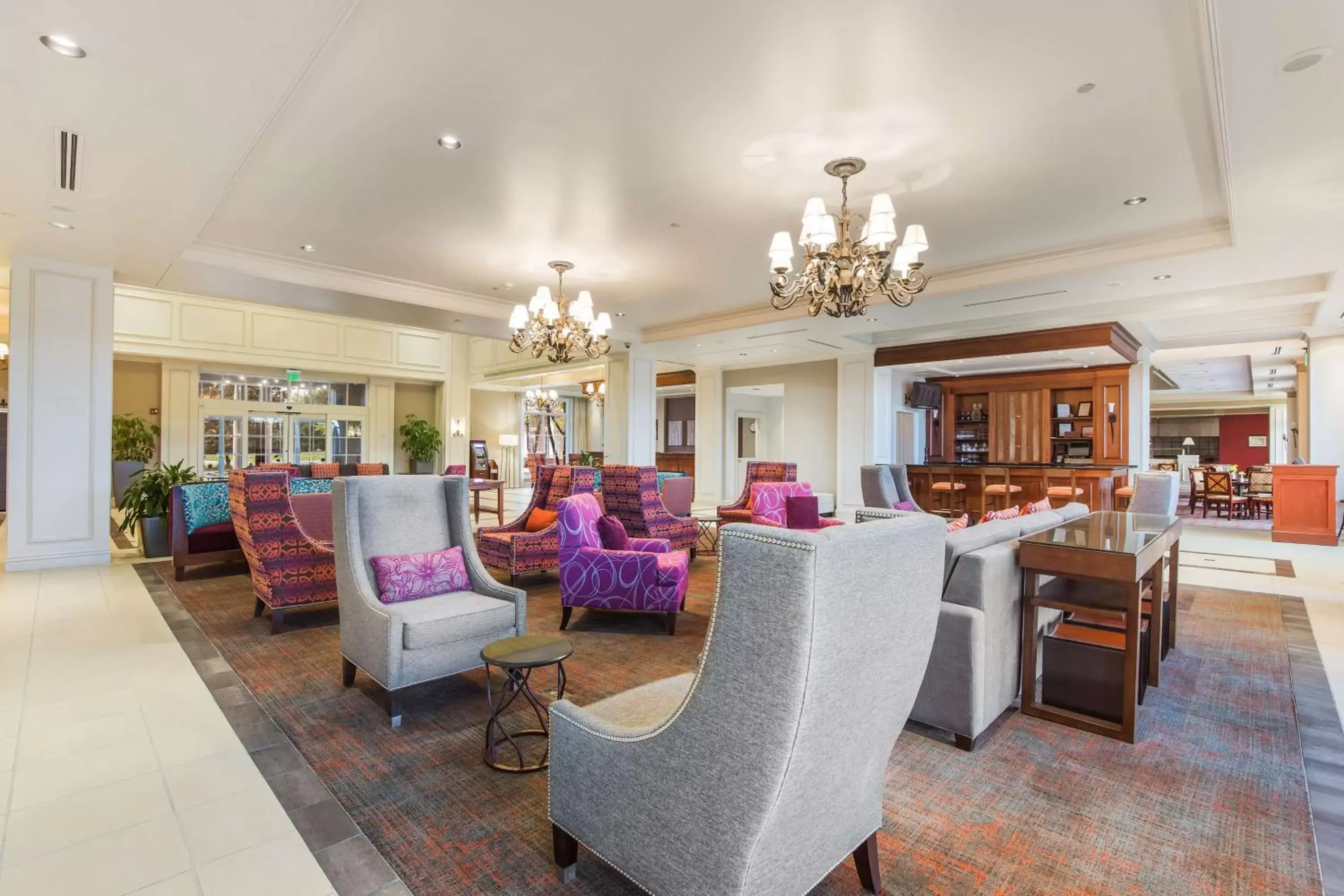 Lobby or reception, Lobby/Reception in Hilton Garden Inn Suffolk Riverfront