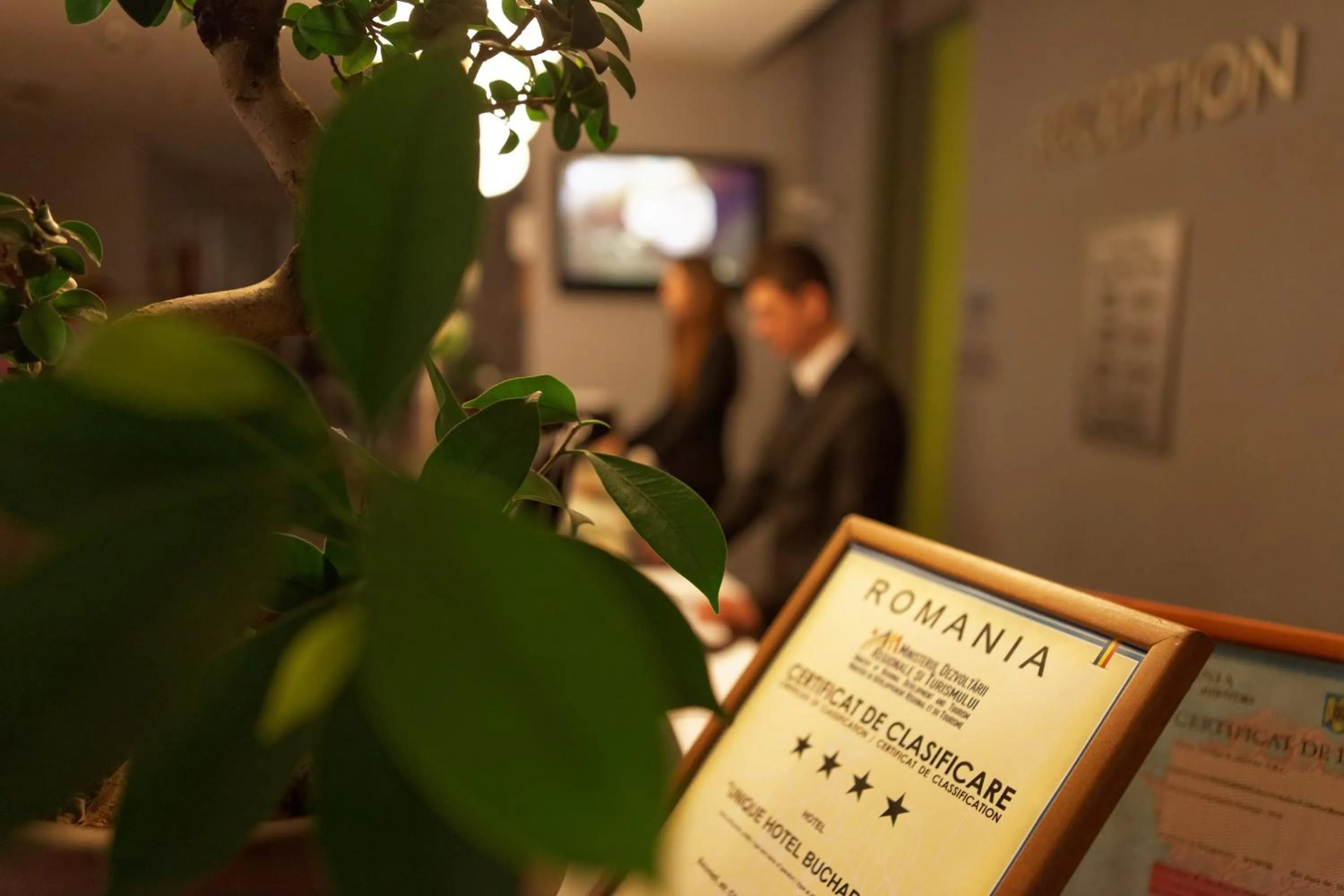 Lobby or reception in Unique Boutique