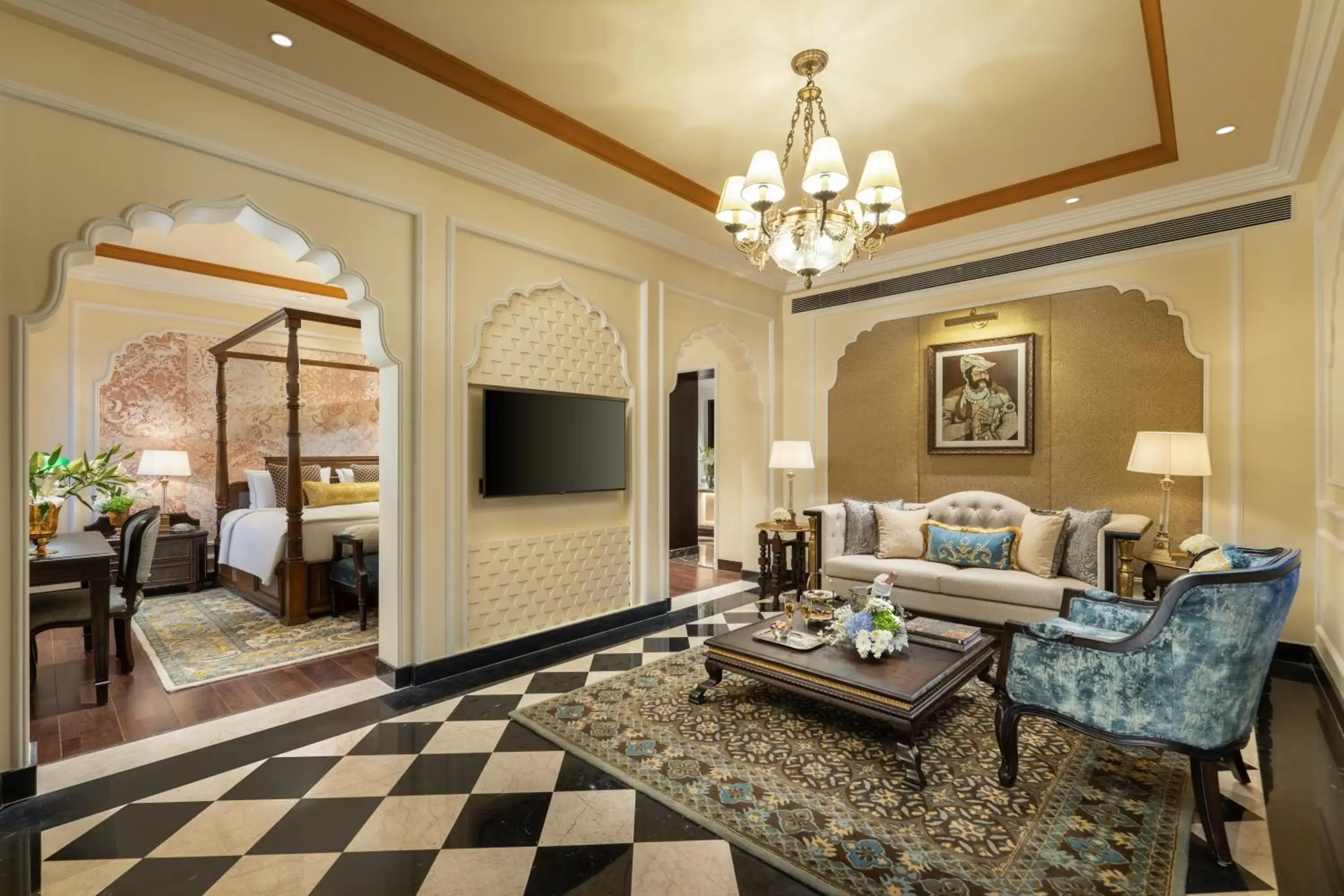 Living room, Seating Area in Taj Usha Kiran Palace, Gwalior