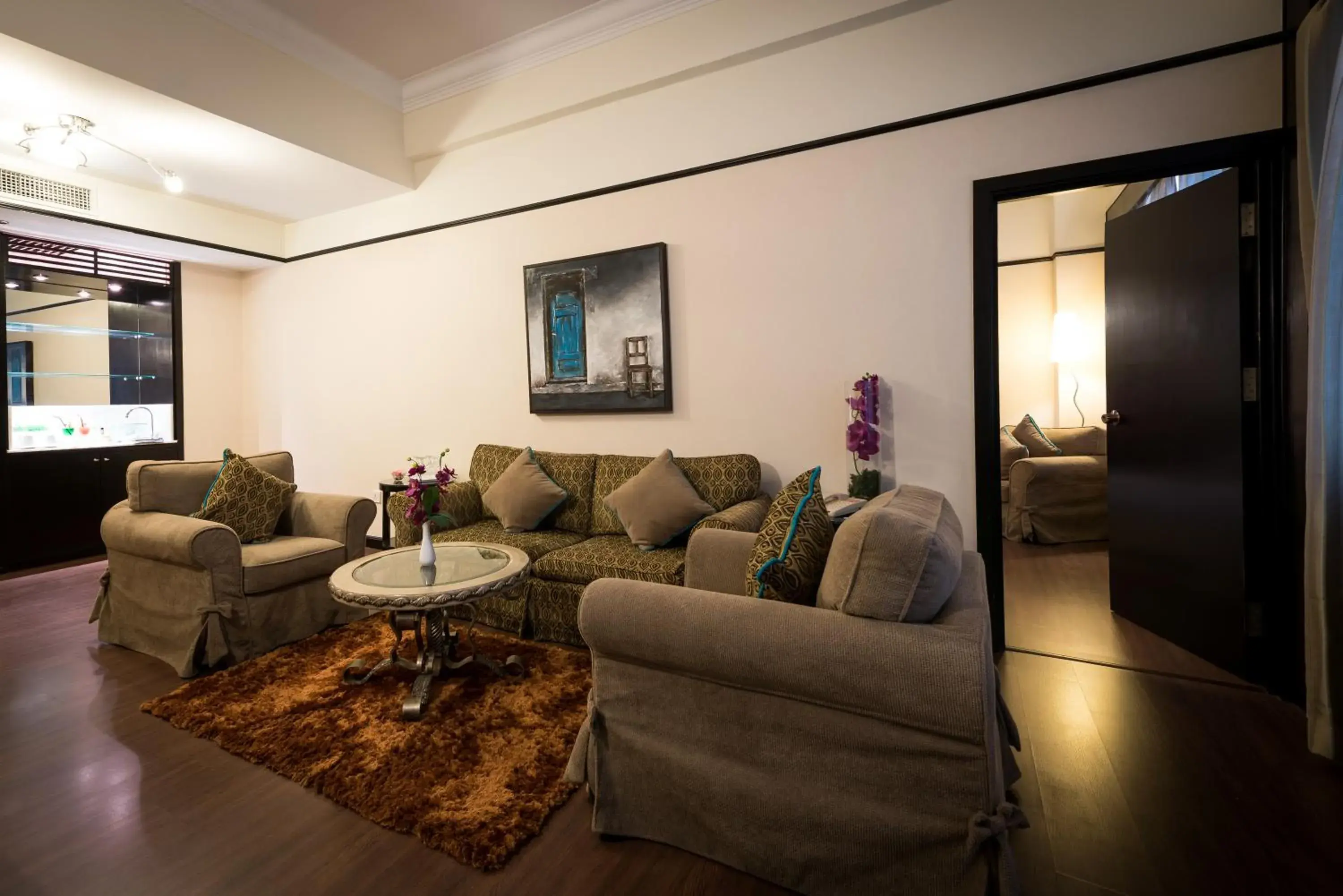 Living room, Seating Area in Hotel Sentral Johor Bahru @ Woodland Causeway