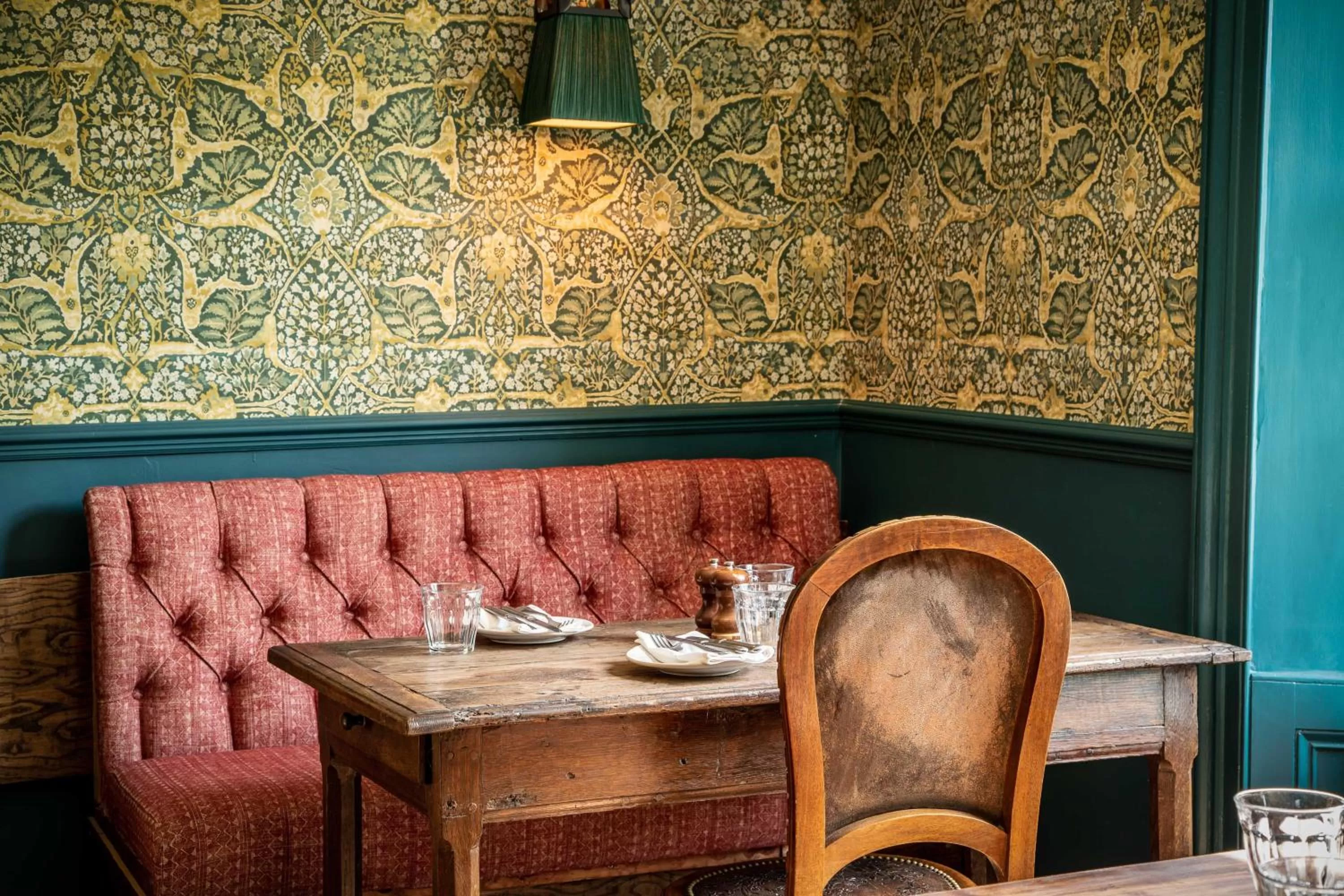 Seating area in The Swan Inn