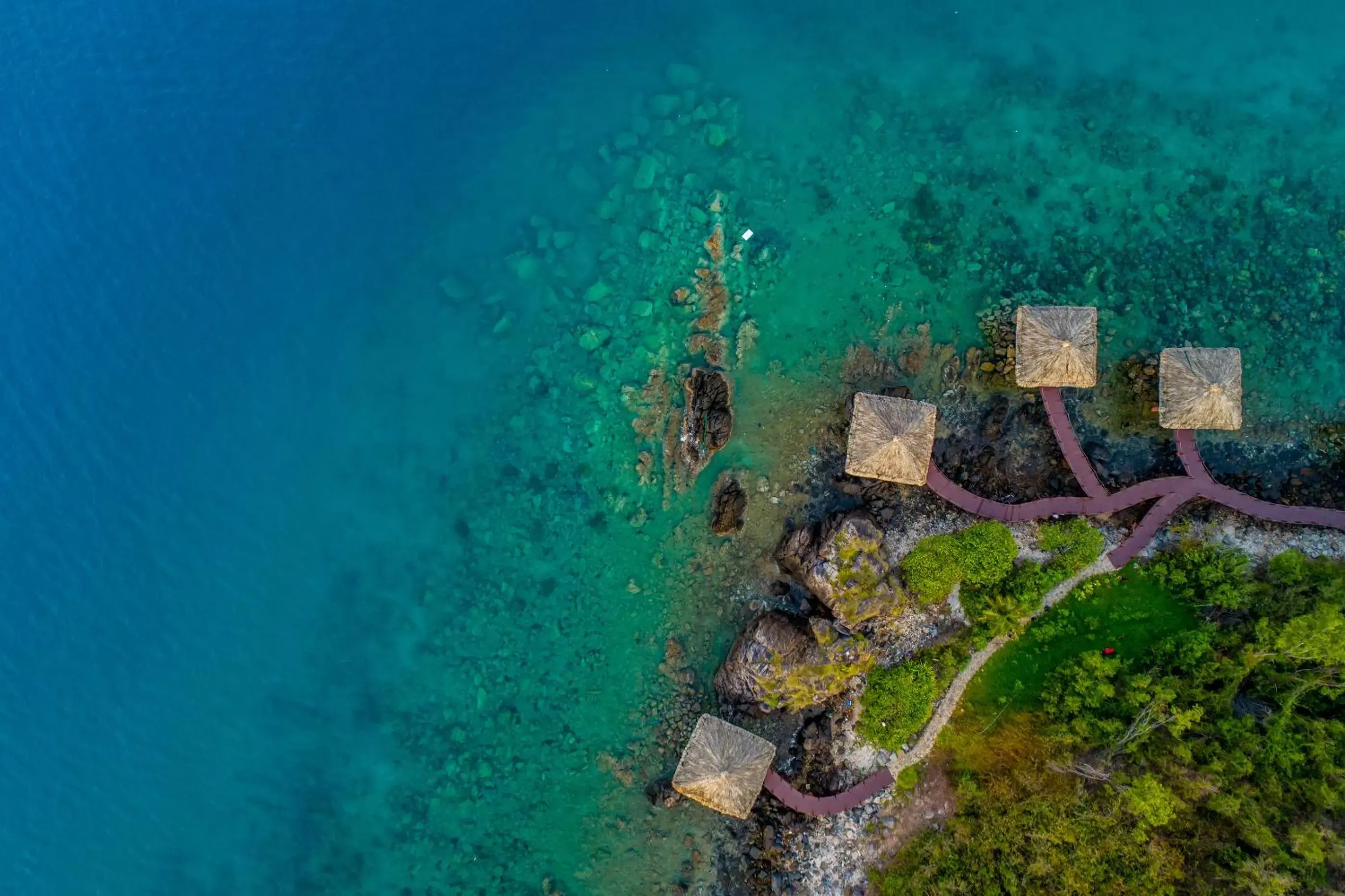 Beach, Bird's-eye View in Vinpearl Luxury Nha Trang