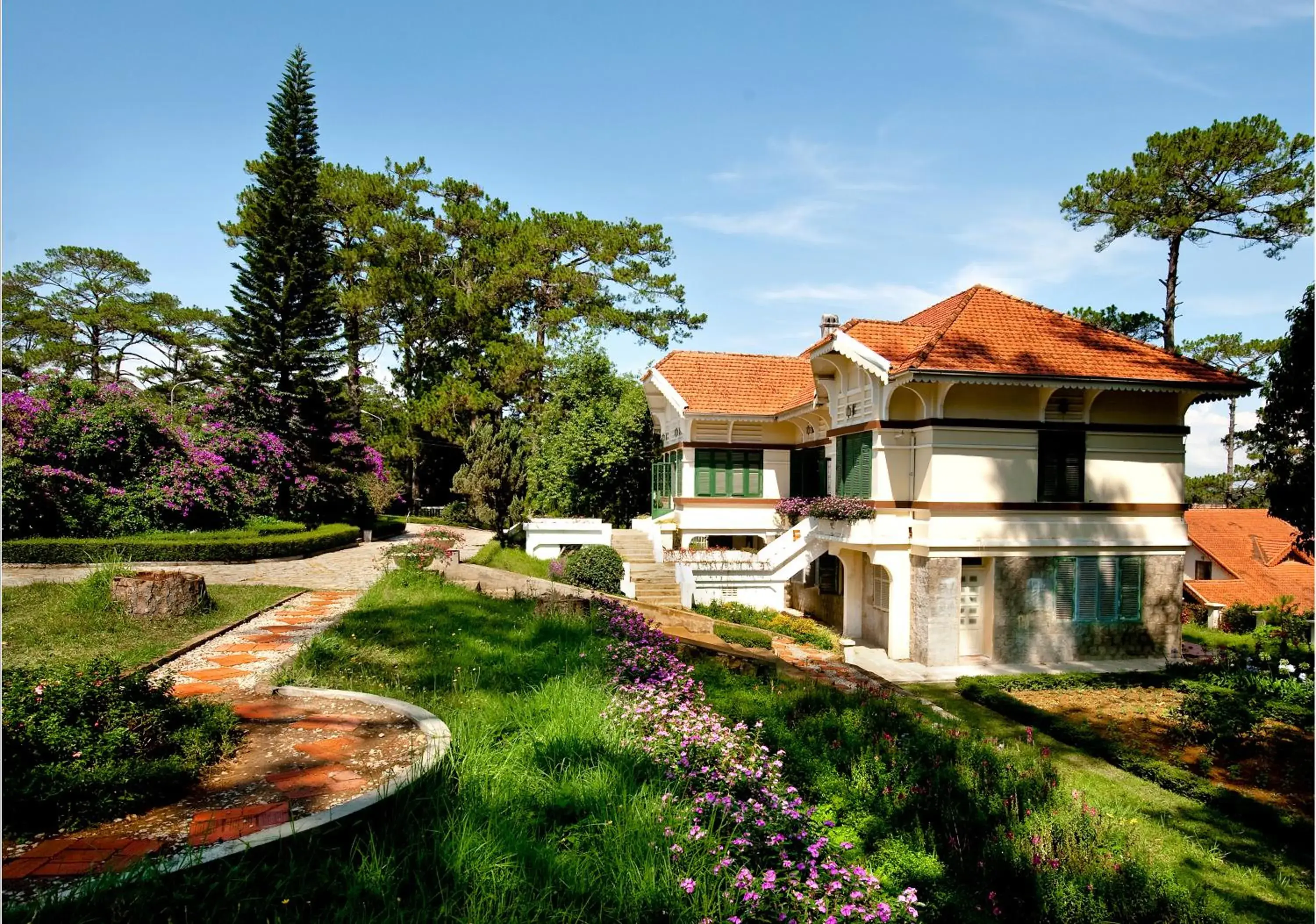 Facade/entrance, Property Building in Dalat Cadasa Resort