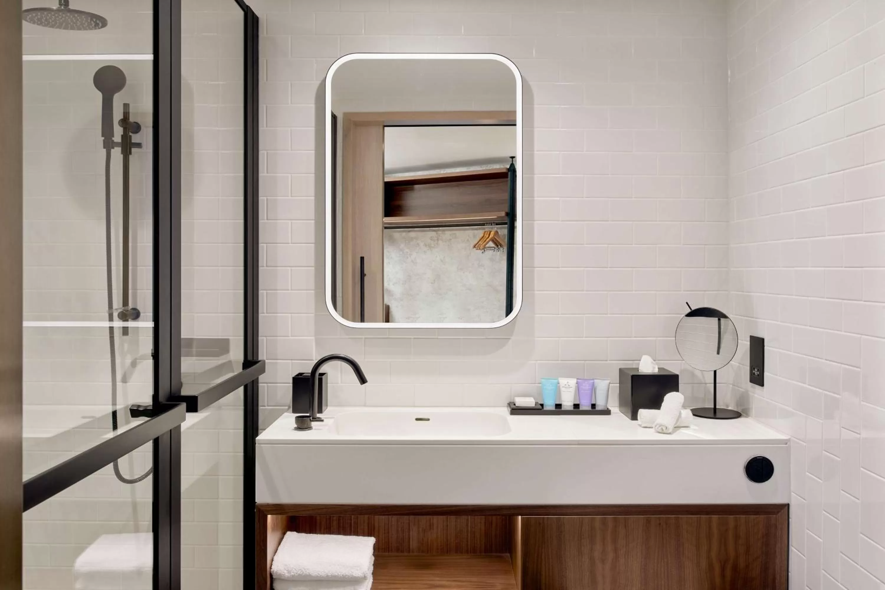 Bathroom in Canopy by Hilton London City