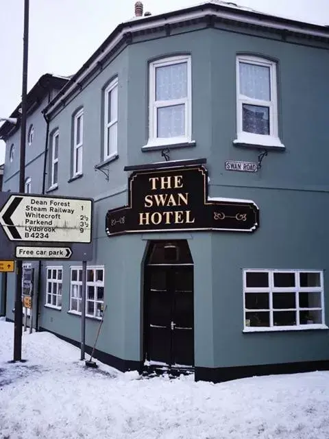 Property building, Winter in The Swan Hotel