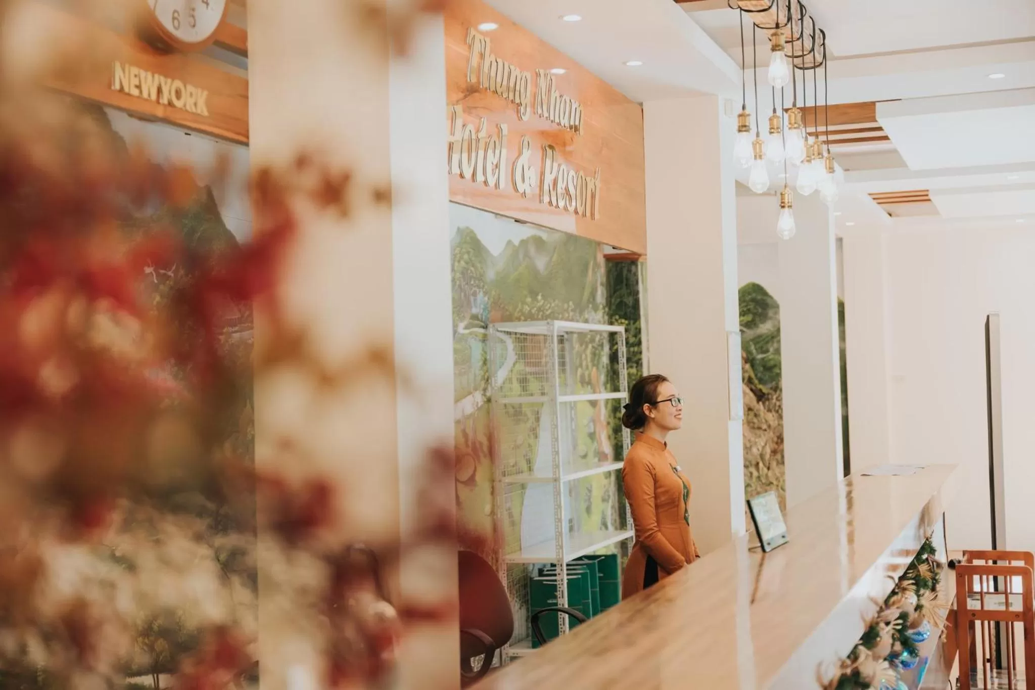 Staff in Thung Nham Resort