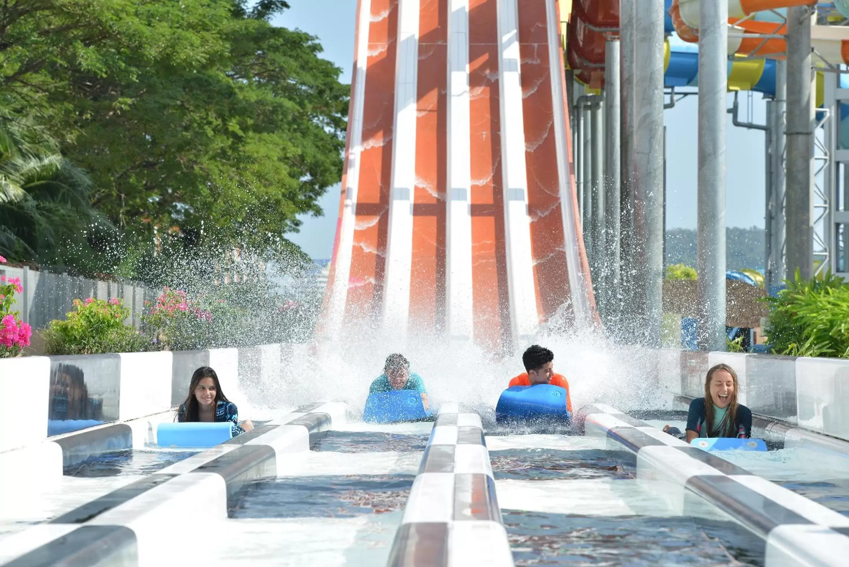 Aqua park, Swimming Pool in Bella Vista Waterfront Resort, Kuah Langkawi