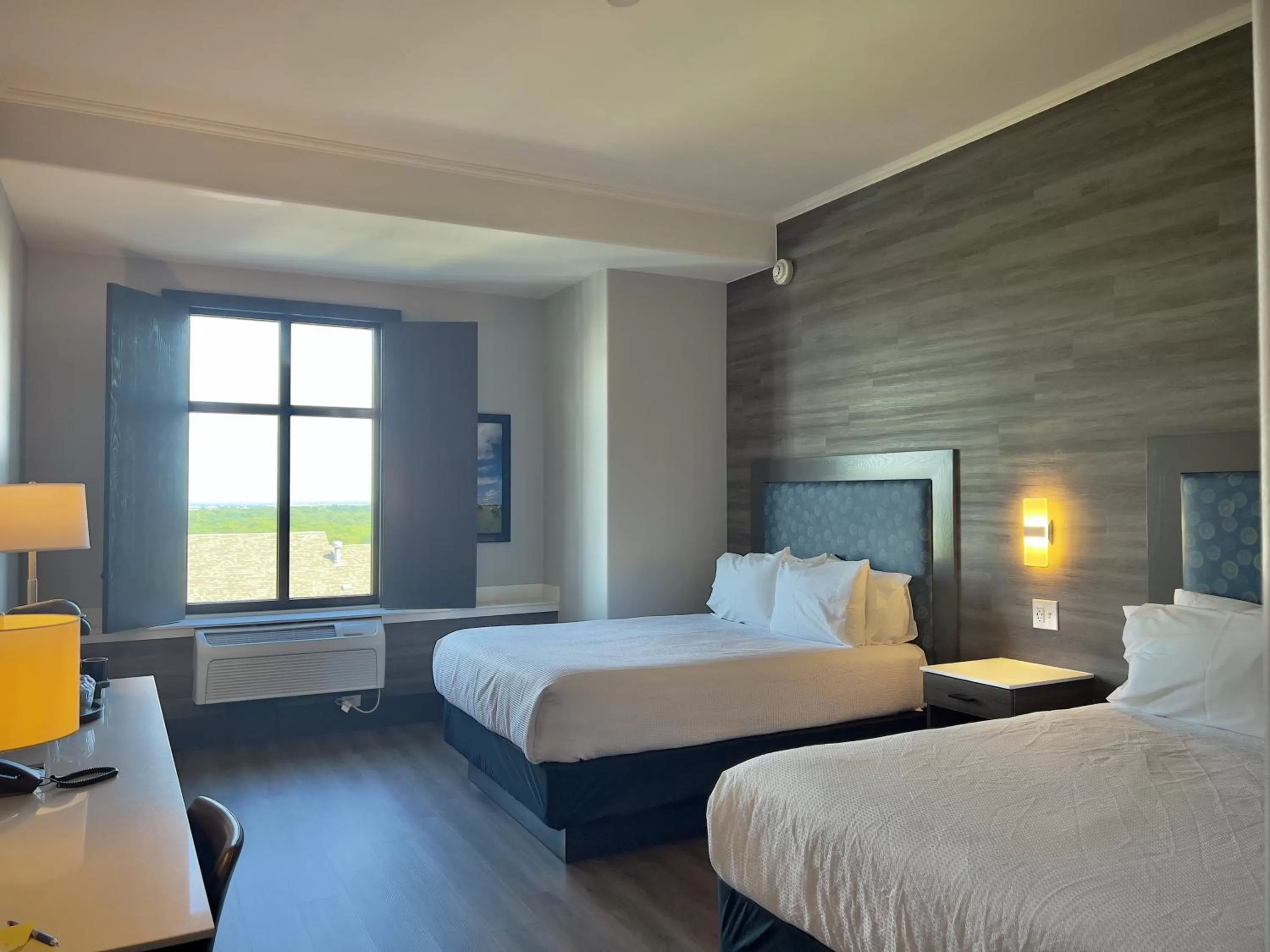 Bedroom, Bed in The Oread Lawrence, Tapestry Collection by Hilton