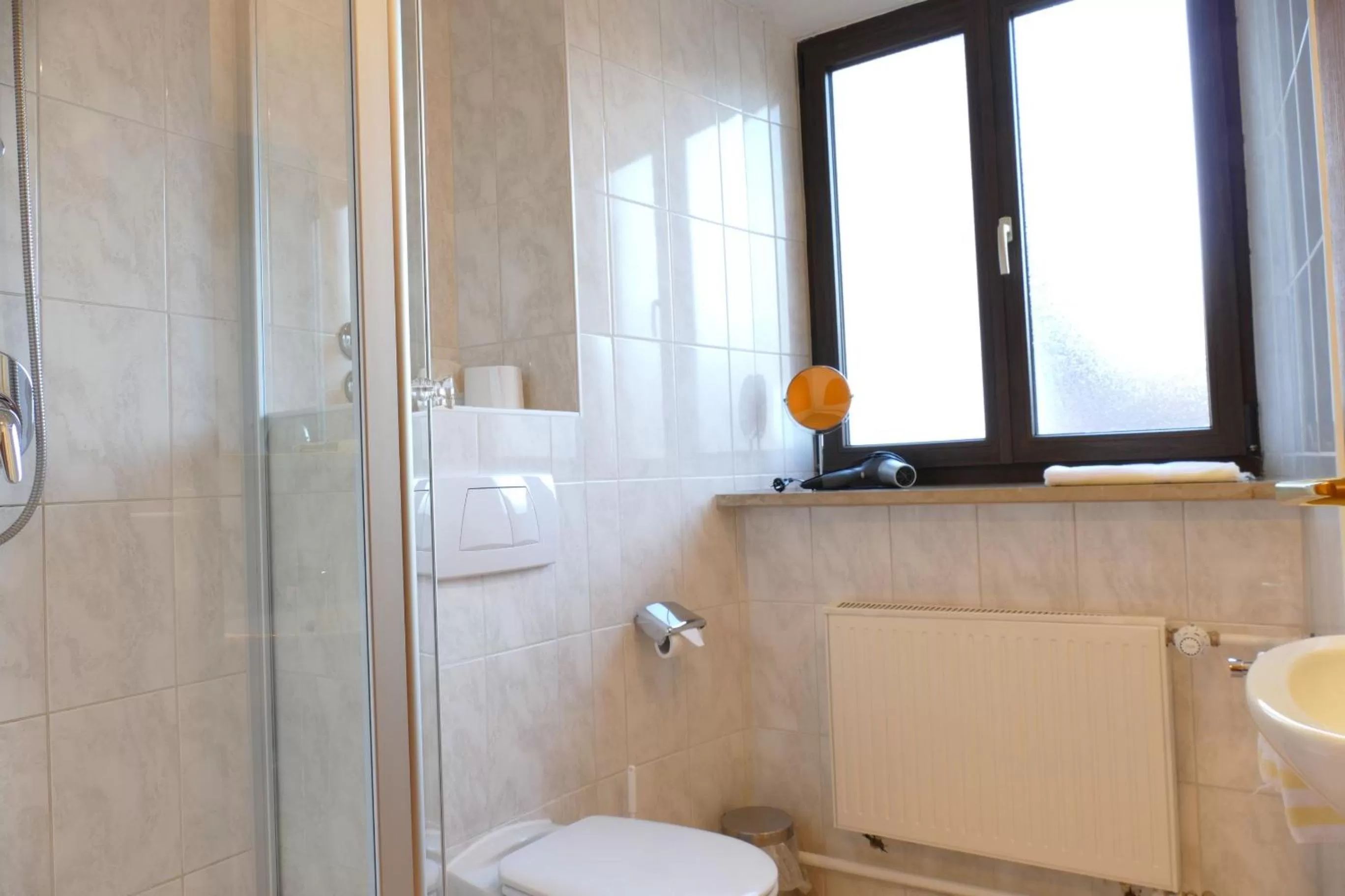 Bathroom in Altstadt-Hotel Zum Hechten