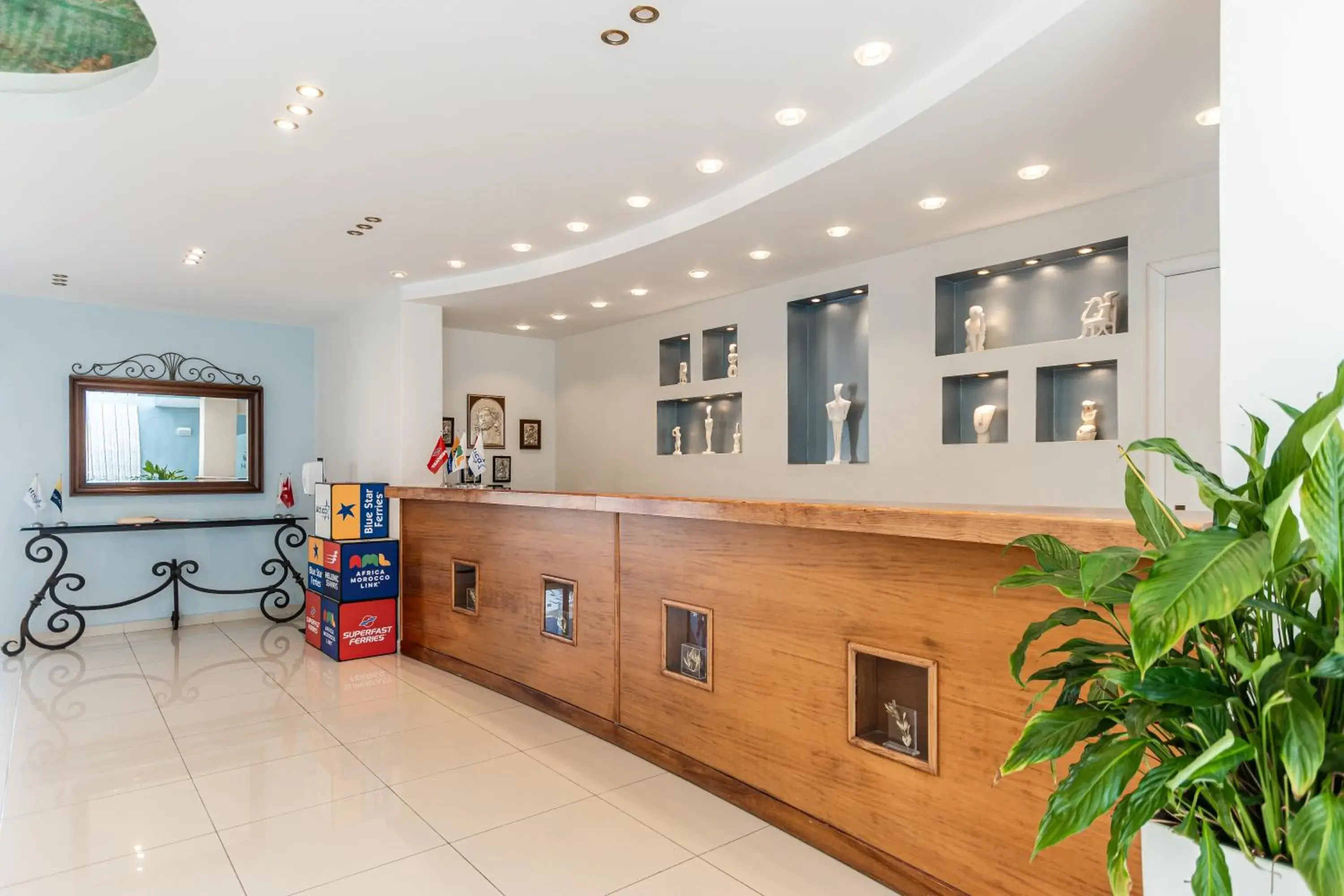 Lobby/Reception in Naxos Resort Beach Hotel