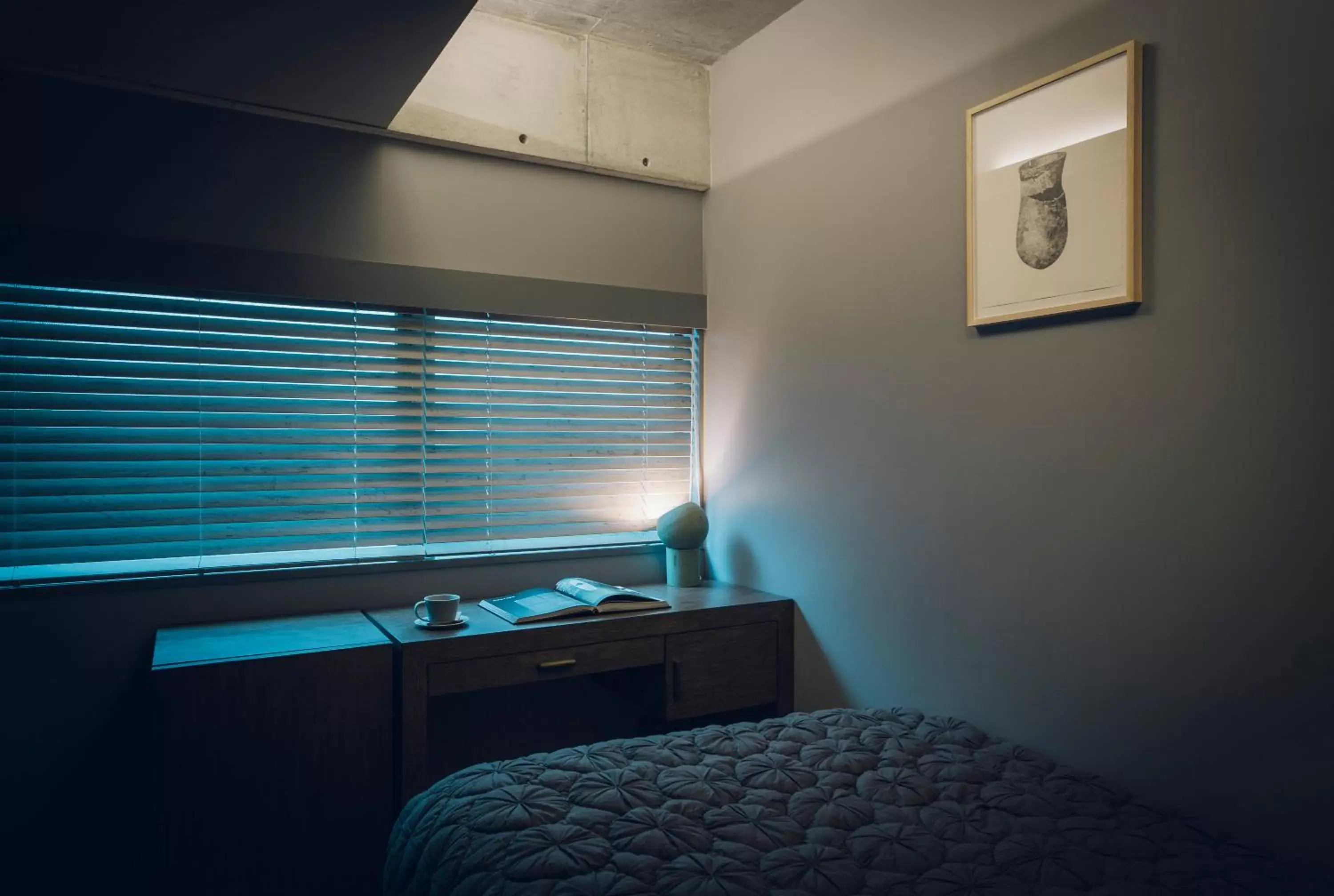 Bed, Kitchen/Kitchenette in node hotel