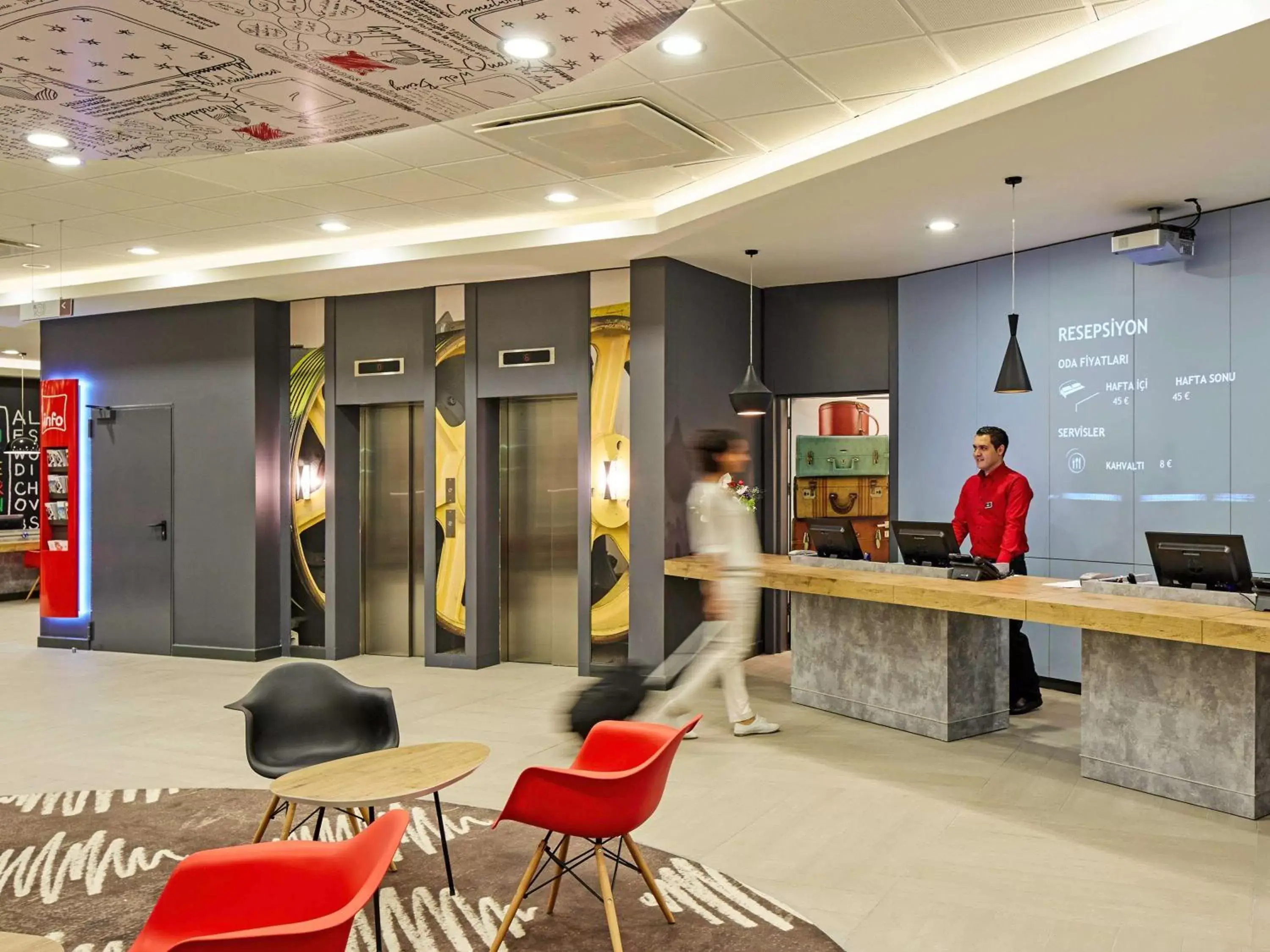 Property building, Lobby/Reception in ibis Ankara Airport Hotel