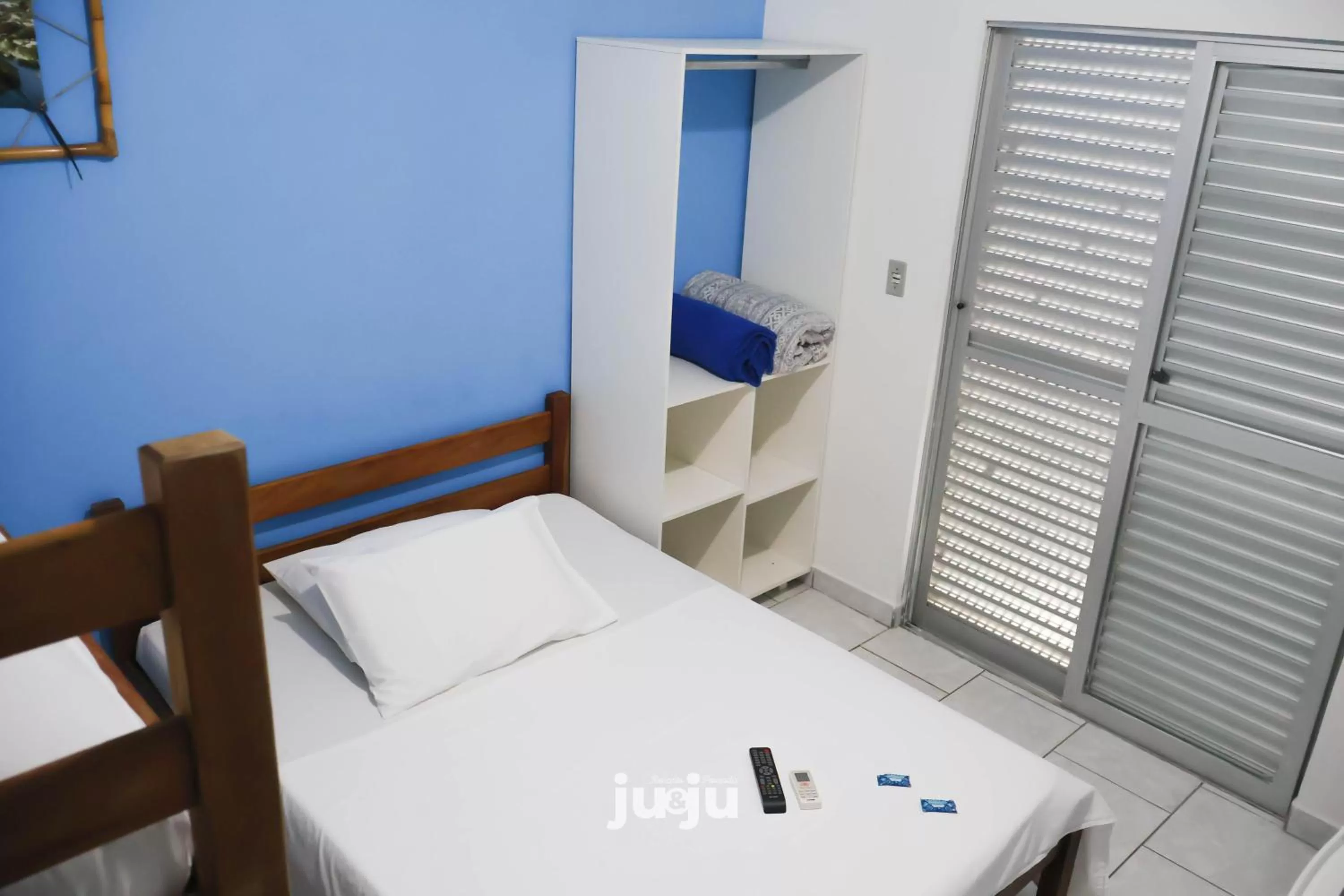 Bed in Pousada Ju&Ju à 400 mts DA PRAIA