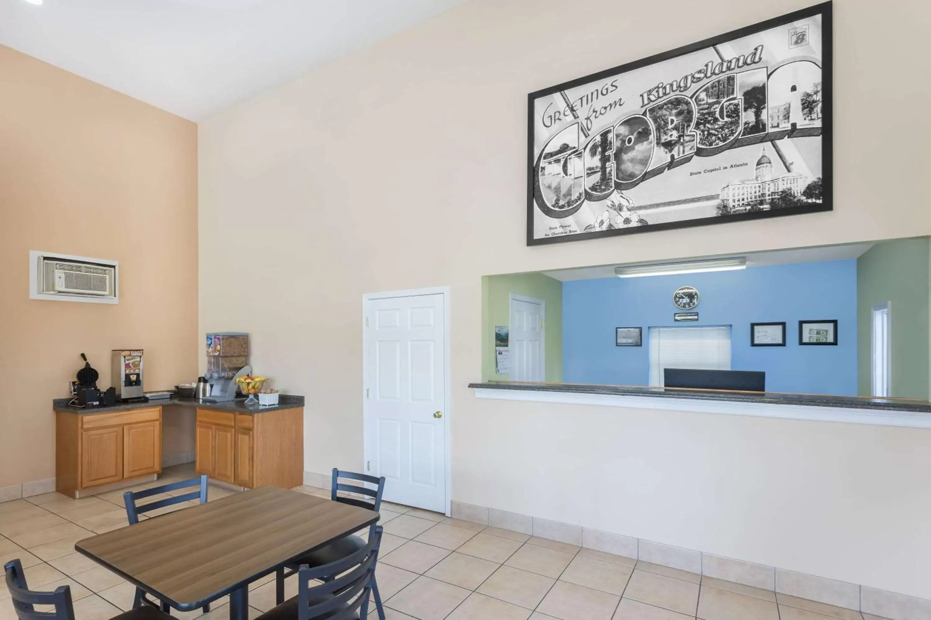 Lobby or reception in Super 8 By Wyndham Kingsland I-95 Naval Base Area Lobby or reception in Super 8 By Wyndham Kingsland I-95 Naval Base Area