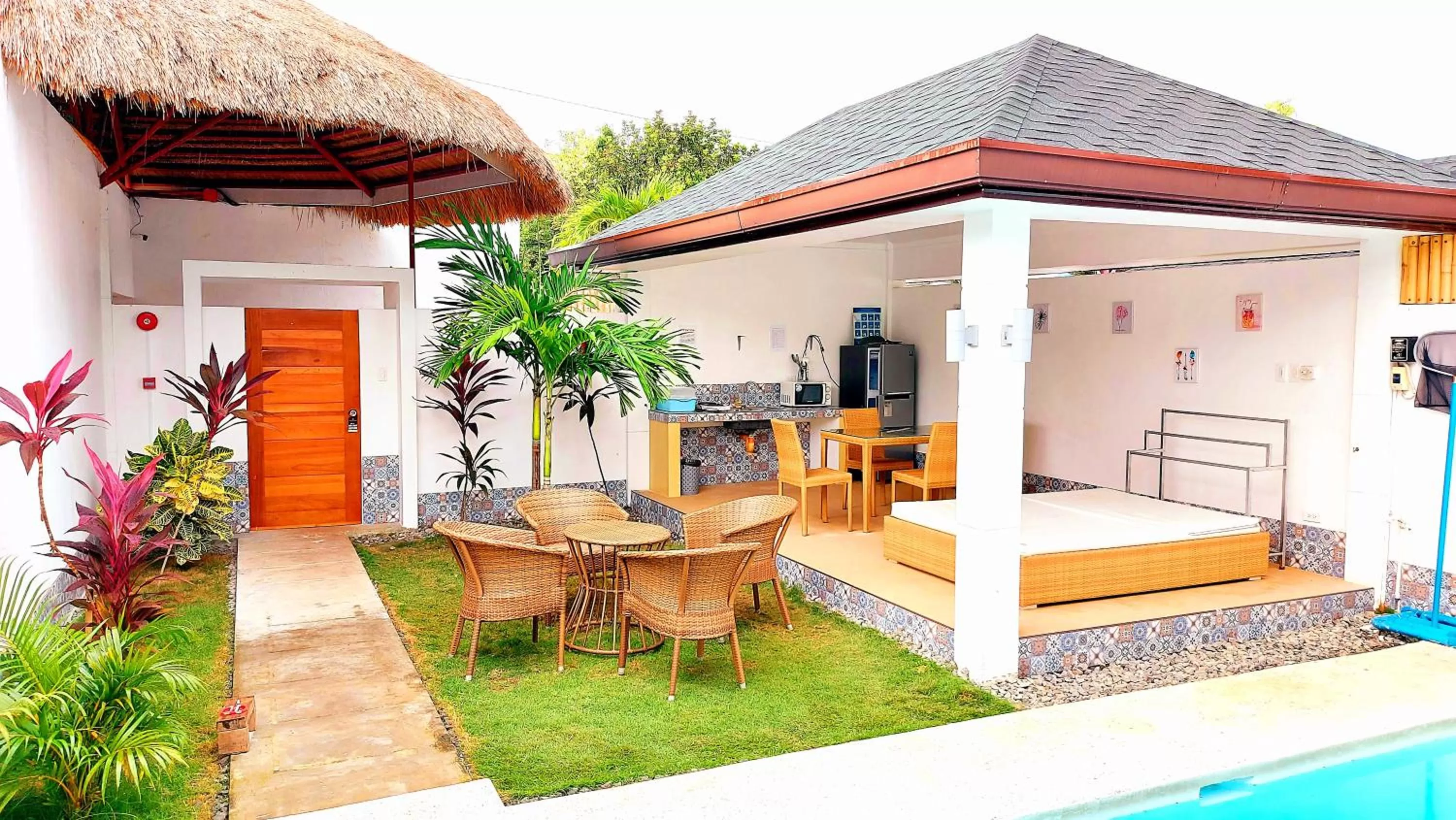 Patio in Montecarlo Villas Panglao