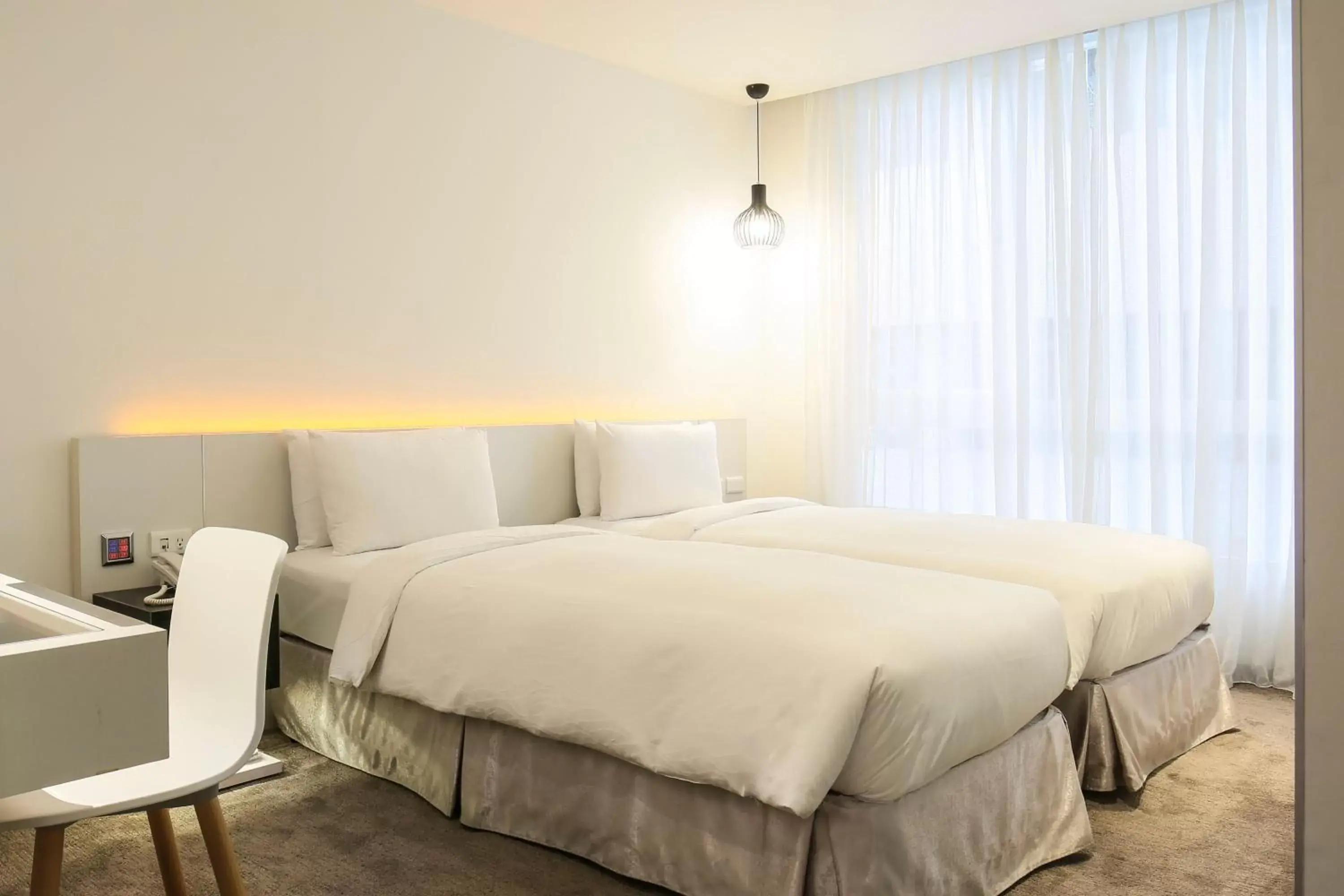 Photo of the whole room, Bed in CityInn Hotel Taipei Station Branch III Photo of the whole room, Bed in CityInn Hotel Taipei Station Branch III