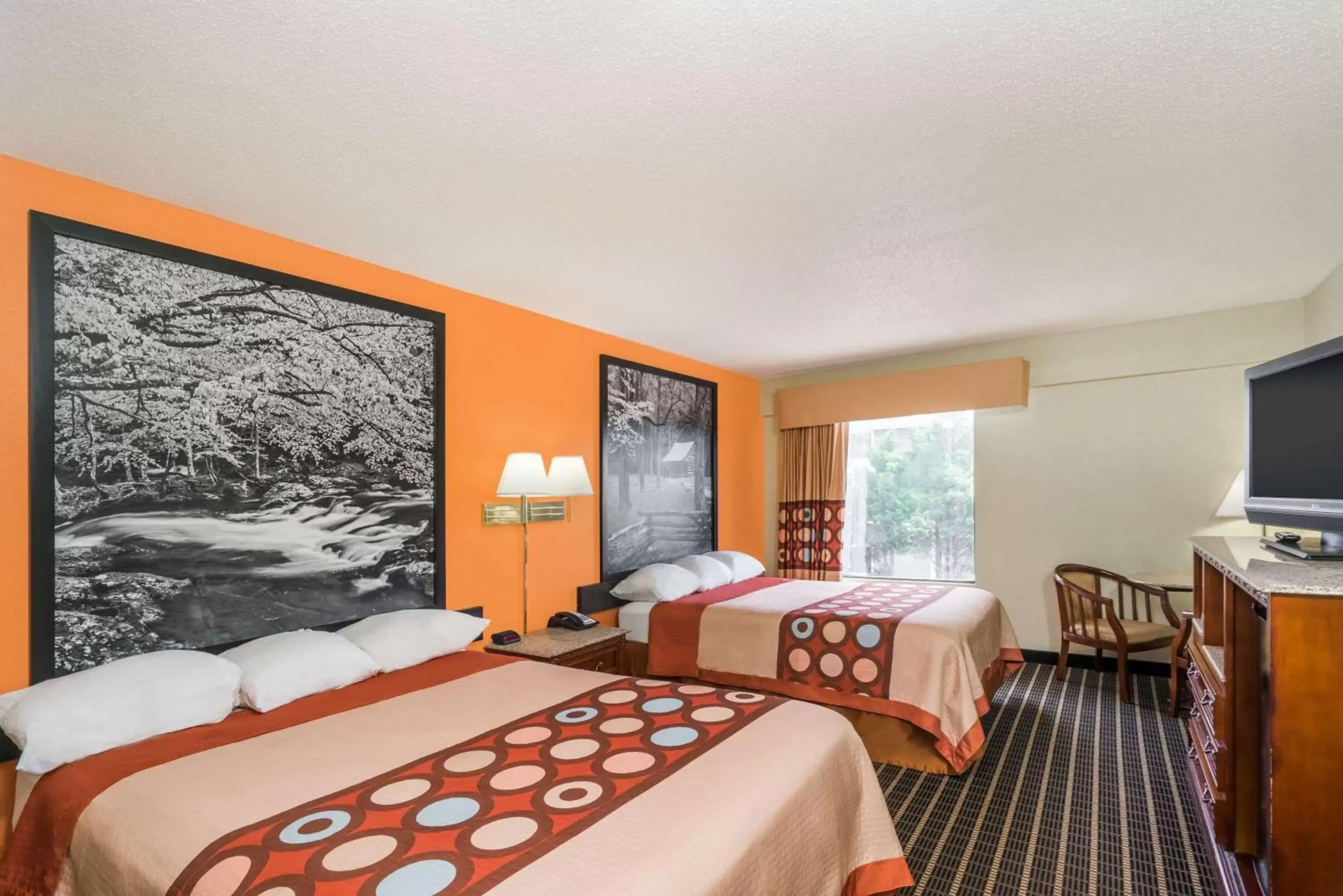 Photo of the whole room in Super 8 by Wyndham Dandridge