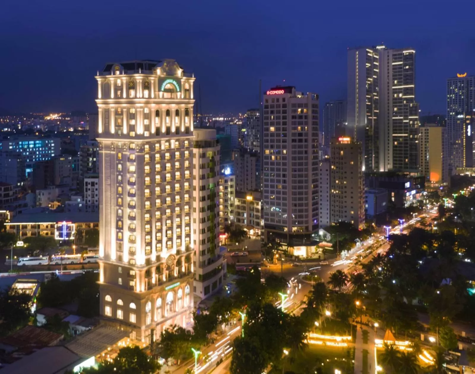 Property building in MerPerle Beach Hotel